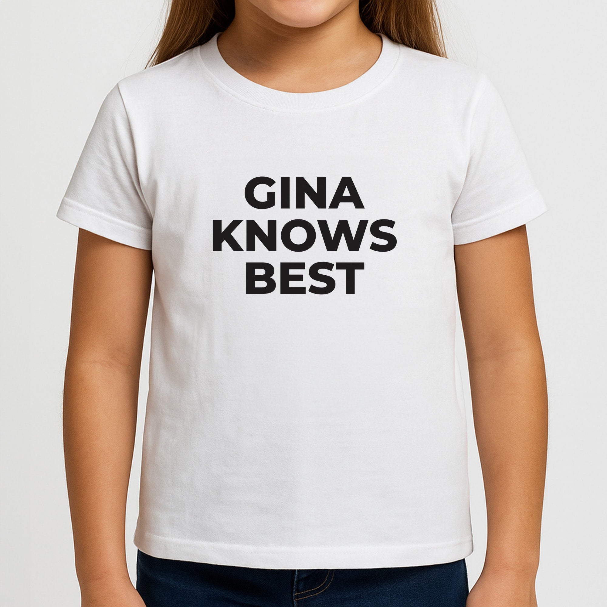 Gina Knows Best - B99 Girls T-Shirt