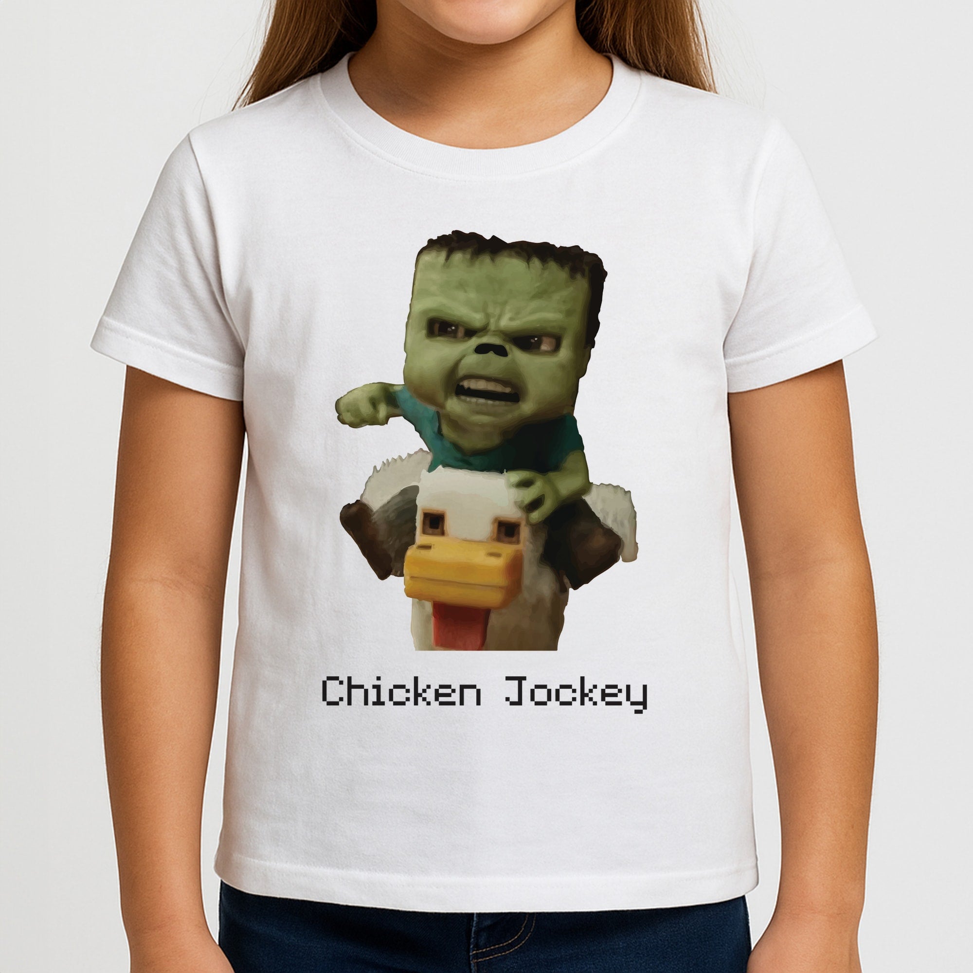 Chicken Jockey Girls T-Shirt