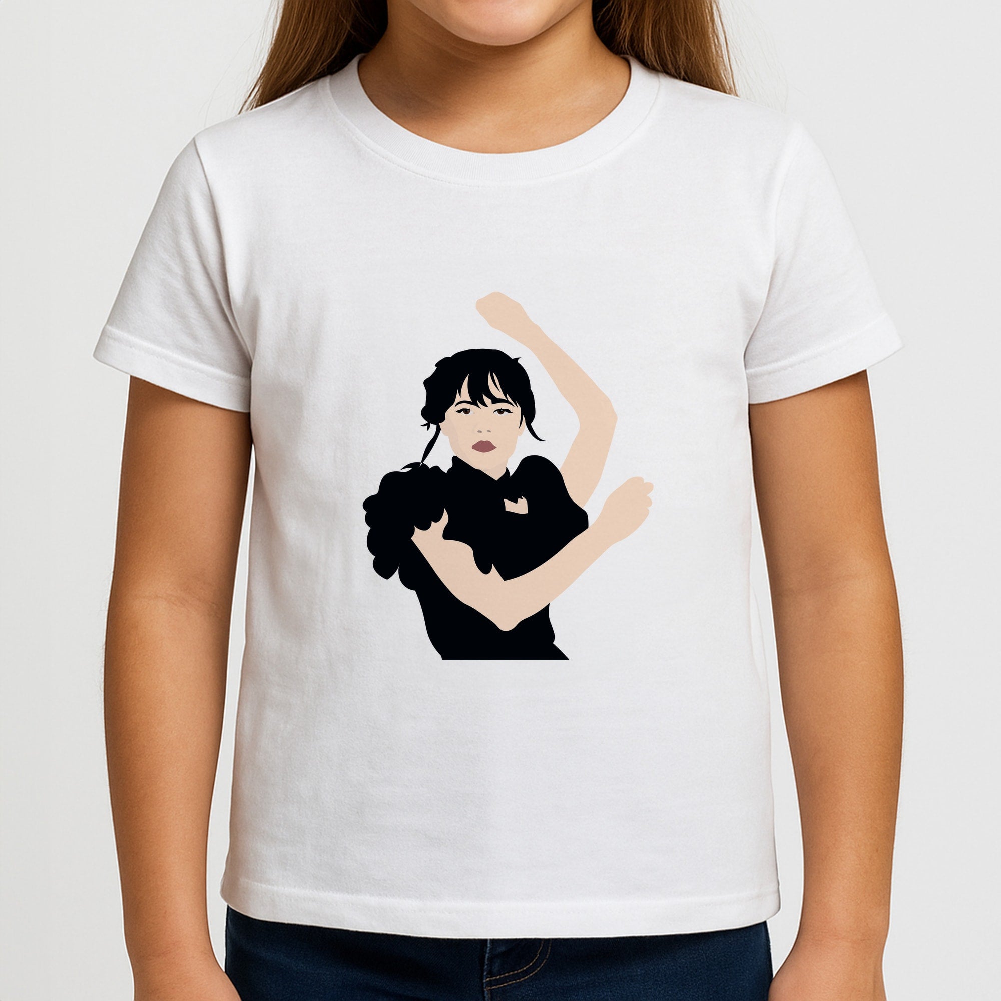 Dancing Wednesday Girls T-Shirt