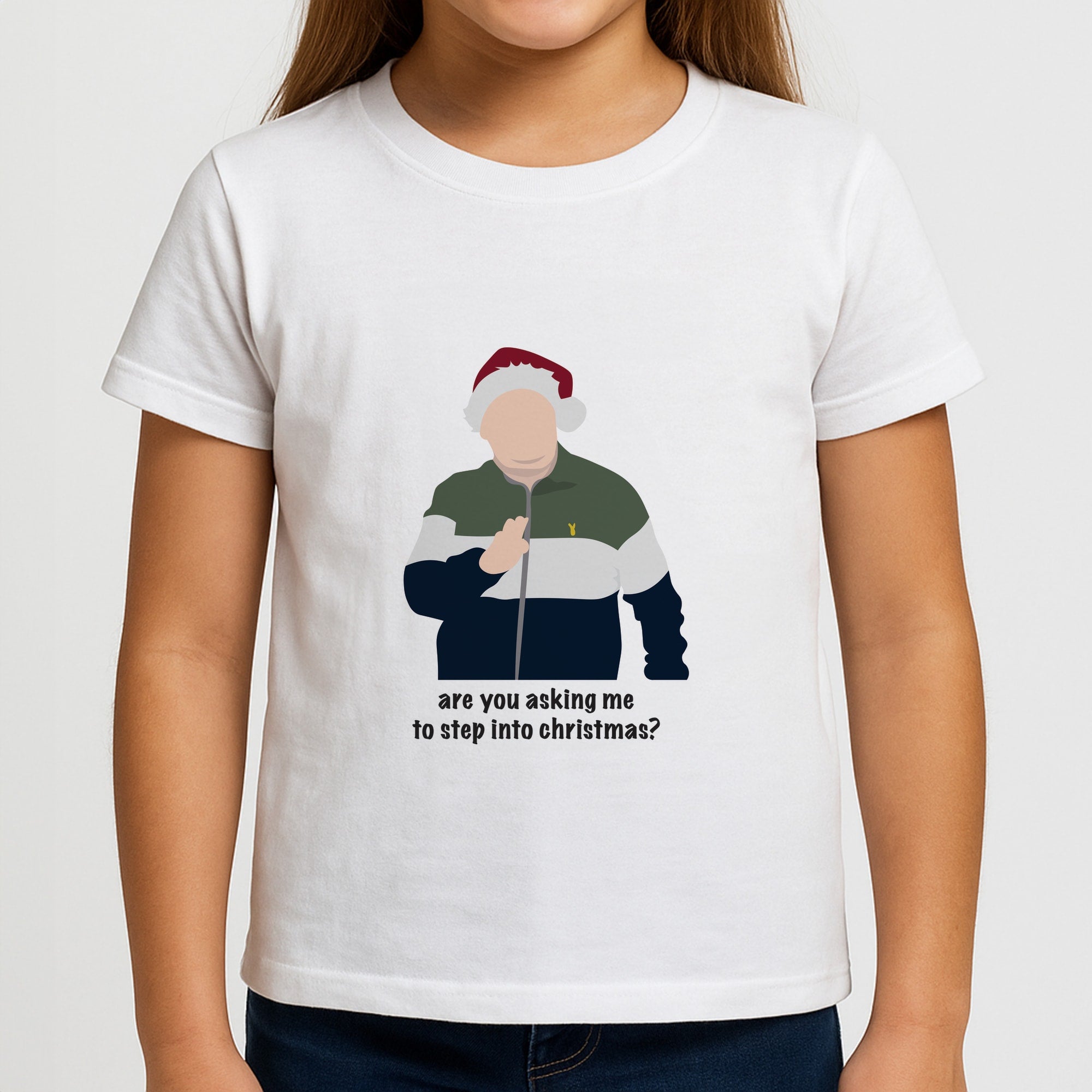 Are You Asking Me To Step Into Christmas - Gavin And Stacey Girls T-Shirt
