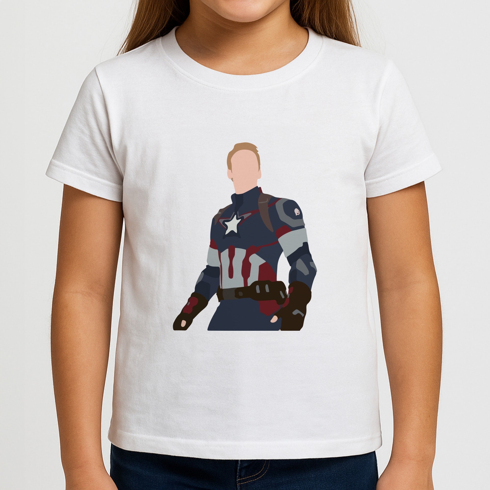 Captain America Girls T-Shirt