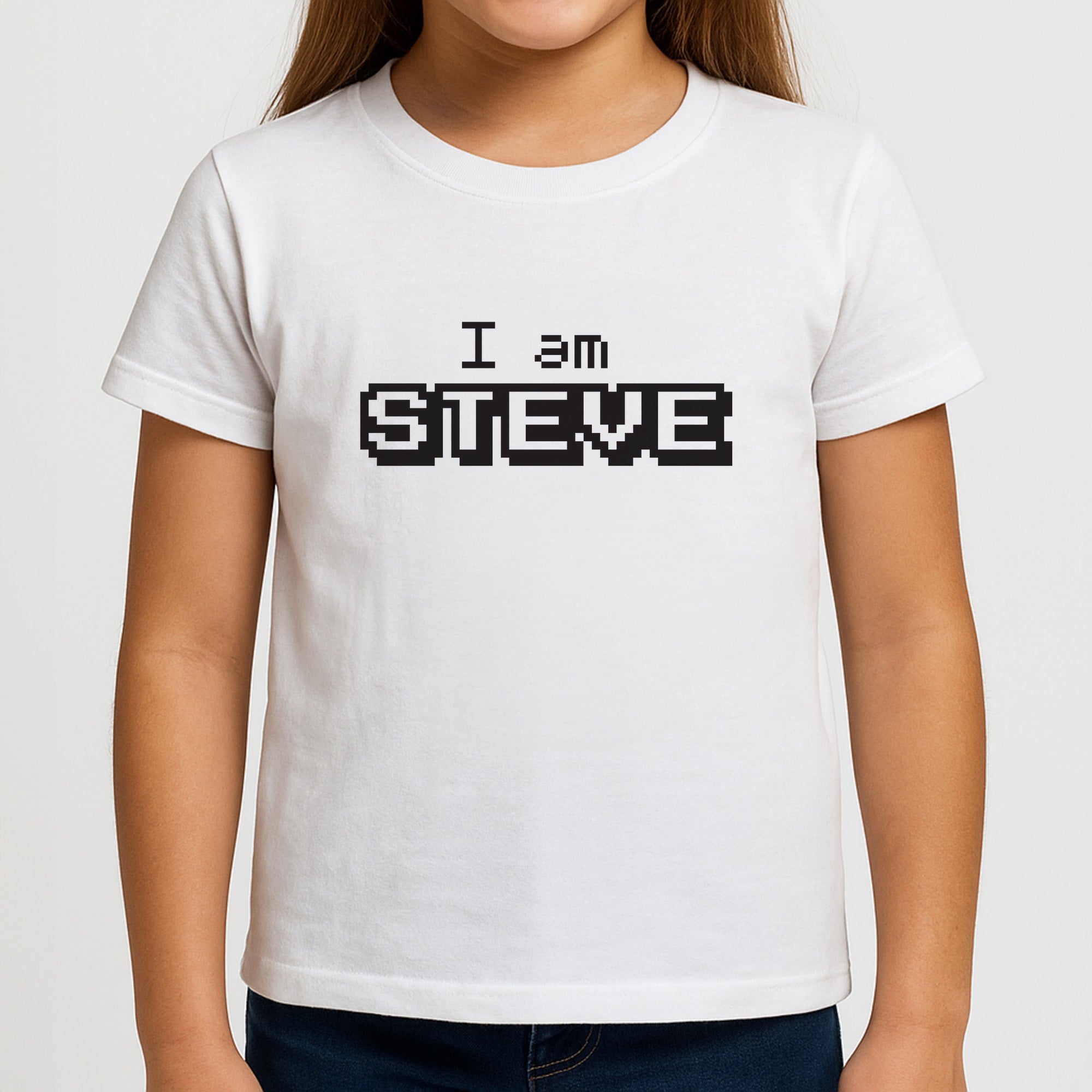 I Am Steve Girls T-Shirt