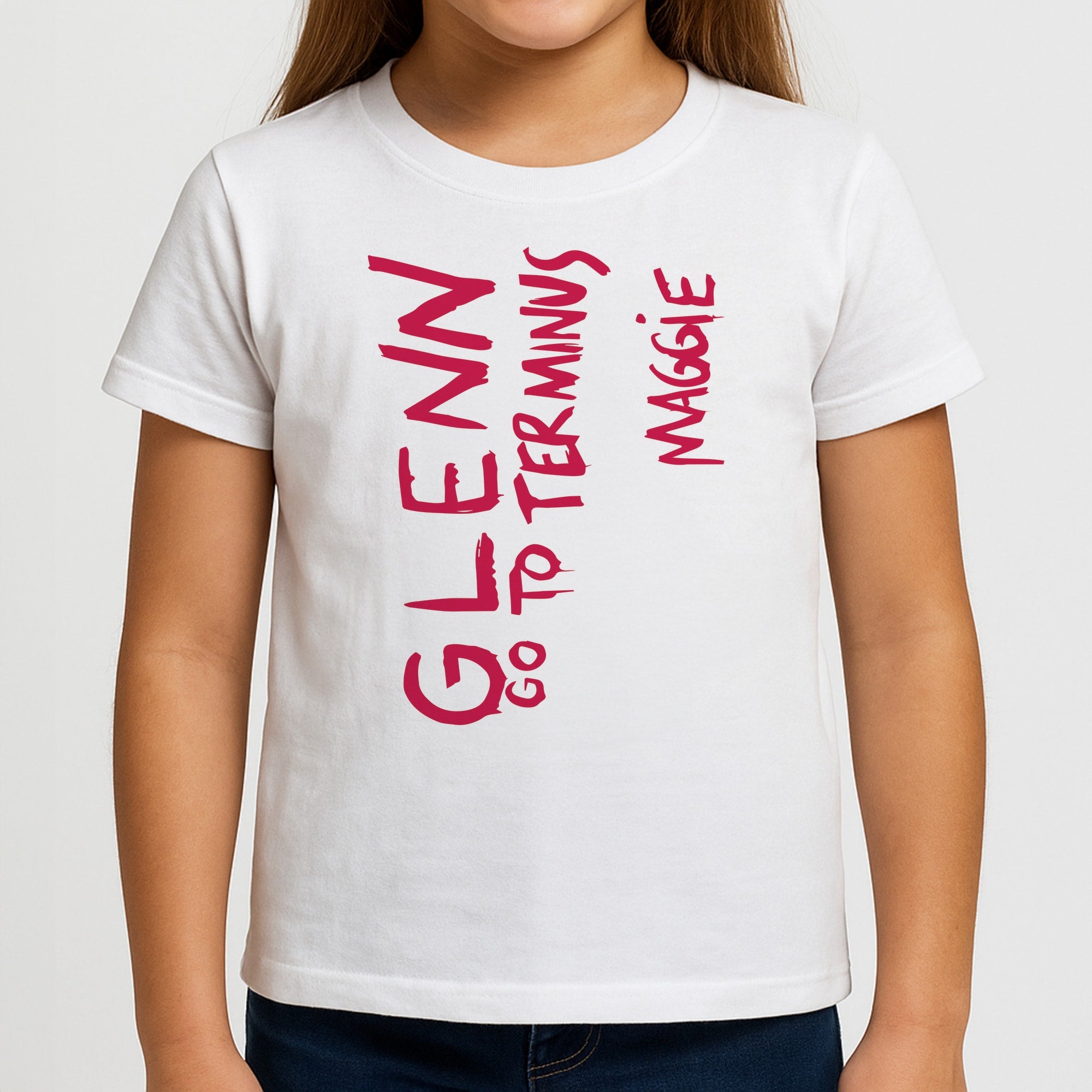 Message For Glenn - TWD Kids T-Shirt