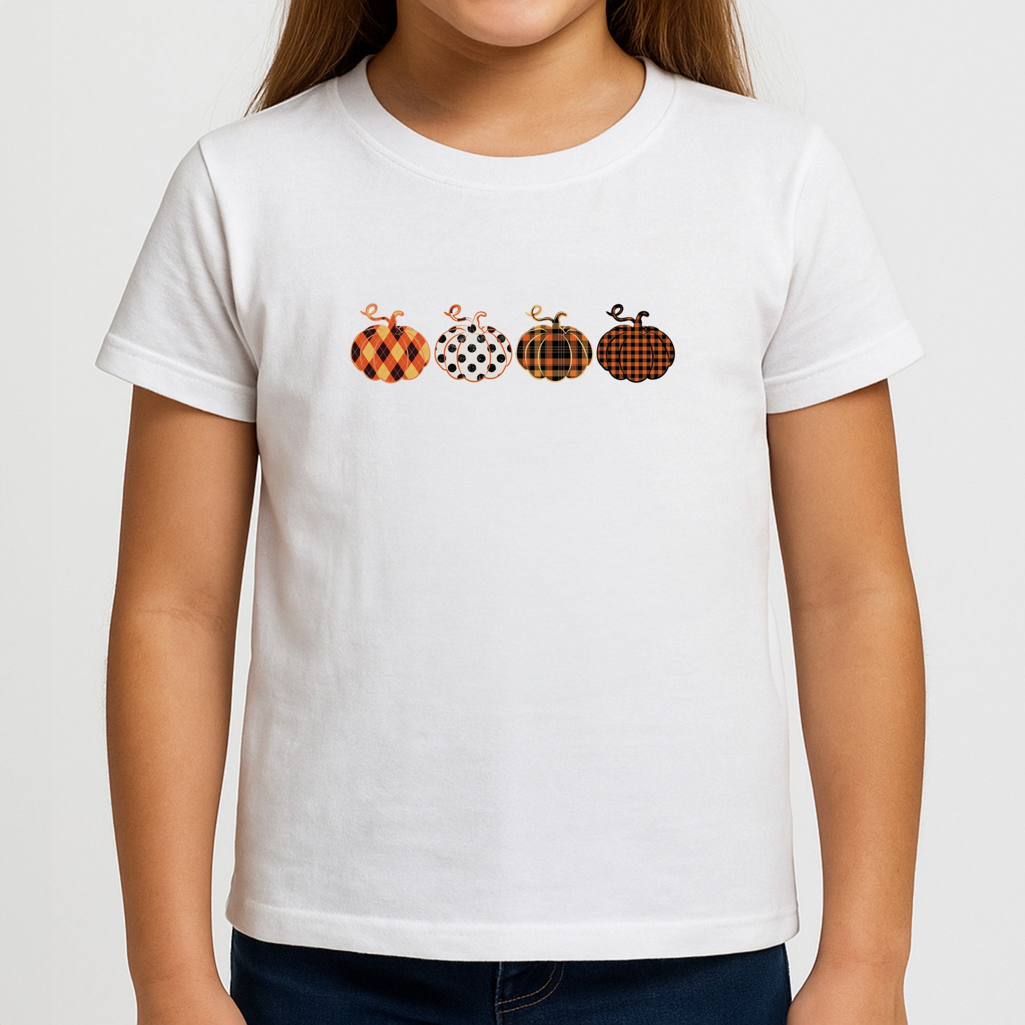 Halloween Pattern 11 Girls T-Shirt