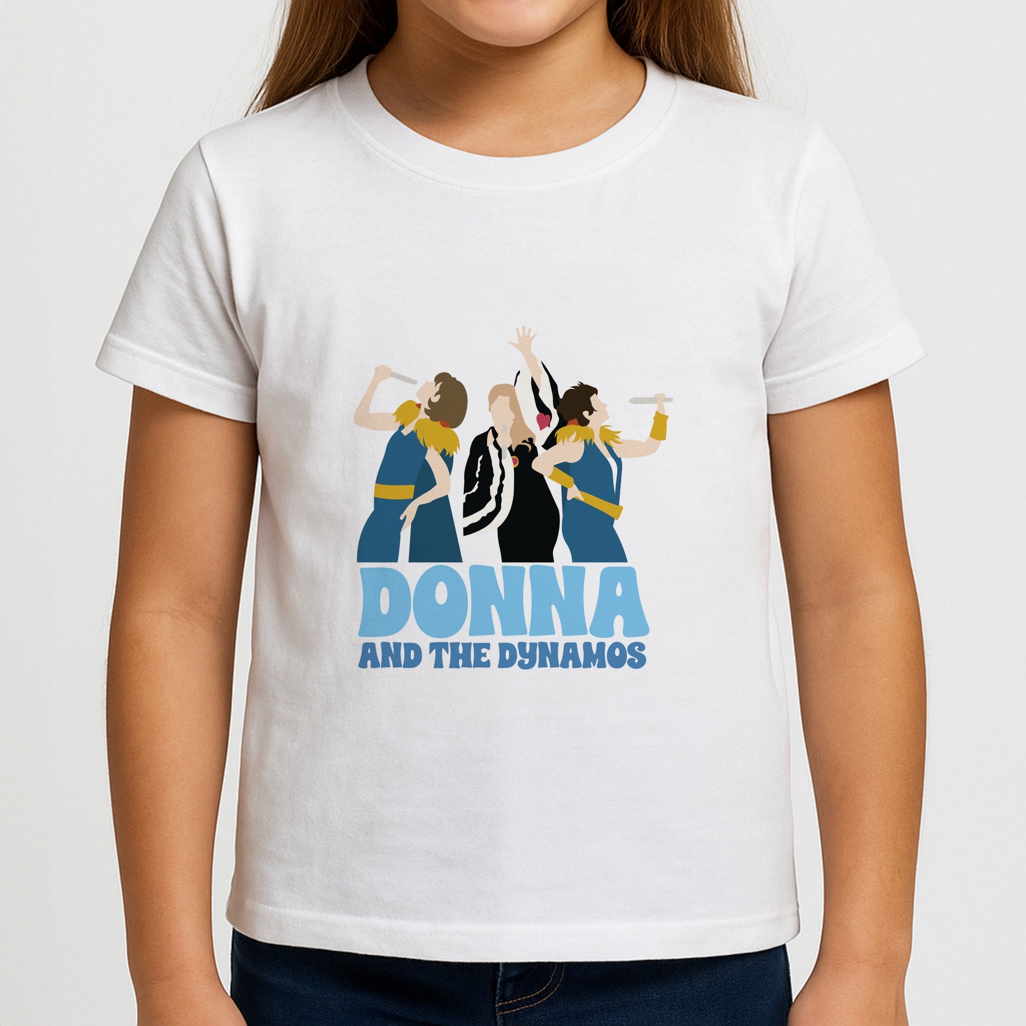 Donna And The Dynamos Girls T-Shirt