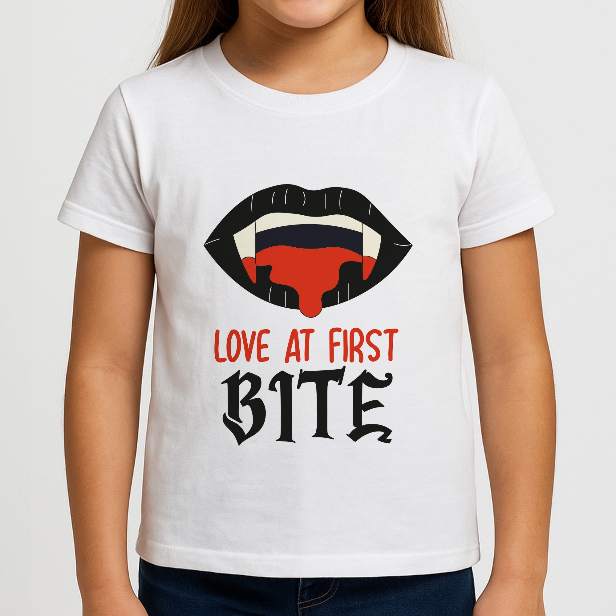 Love At First Bite - VD Girls T-Shirt