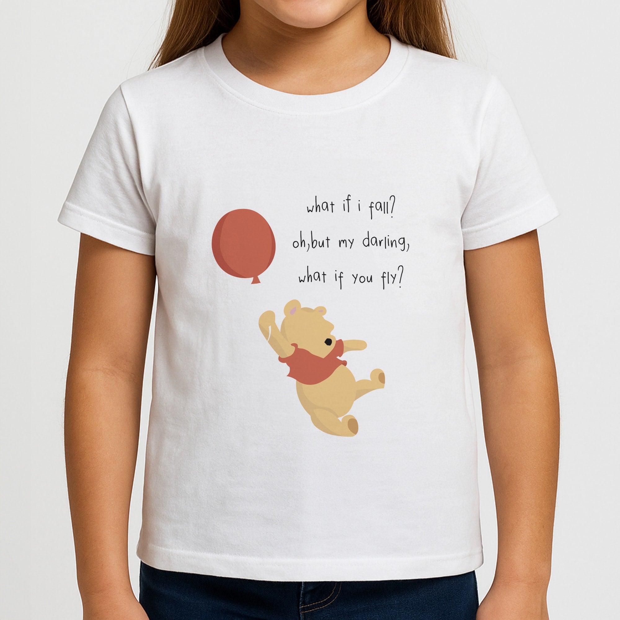 What If I Fail - Winnie Girls T-Shirt