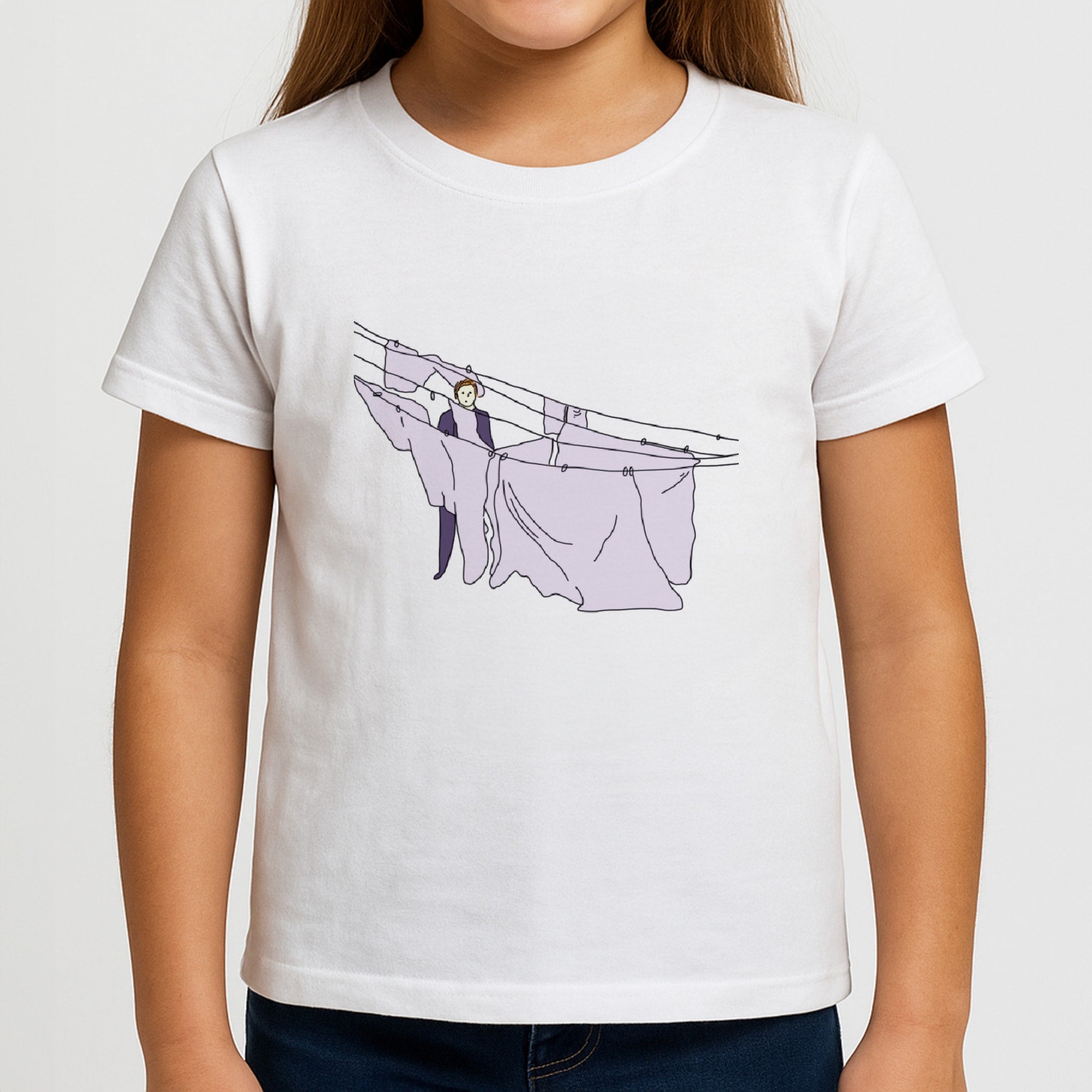 Washing - Myers Girls T-Shirt