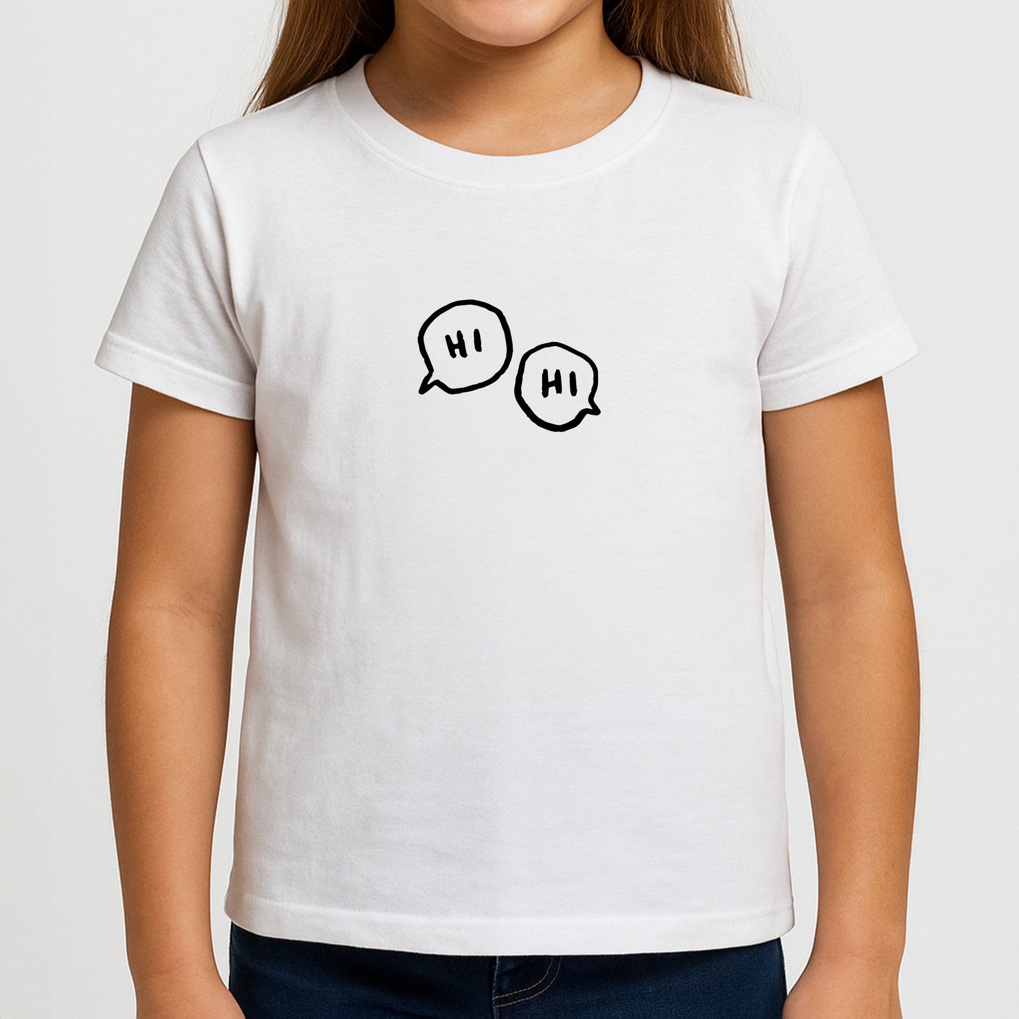 Hi Hi - Heart TV Girls T-Shirt