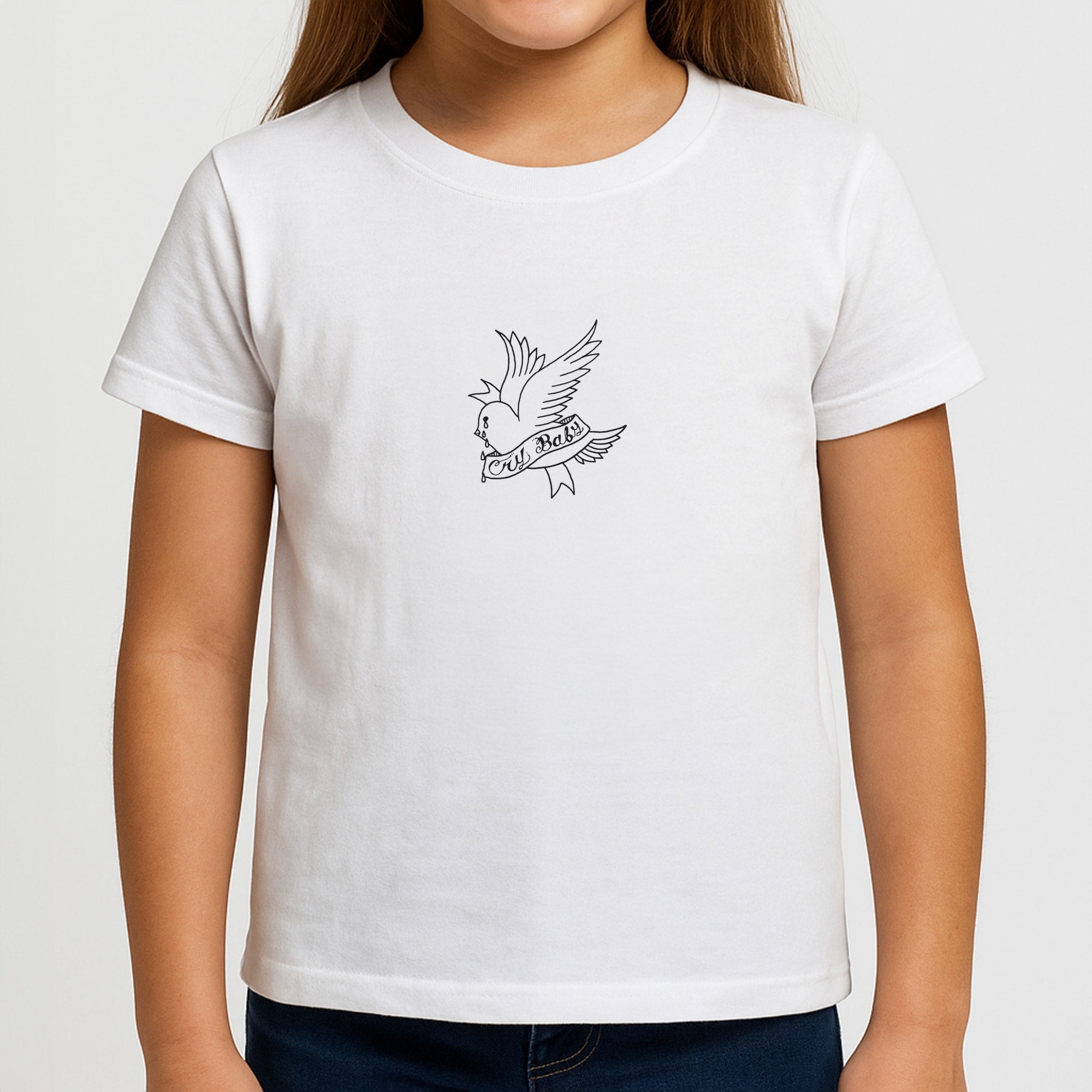 Cry Baby Bird - Peep Girls T-Shirt