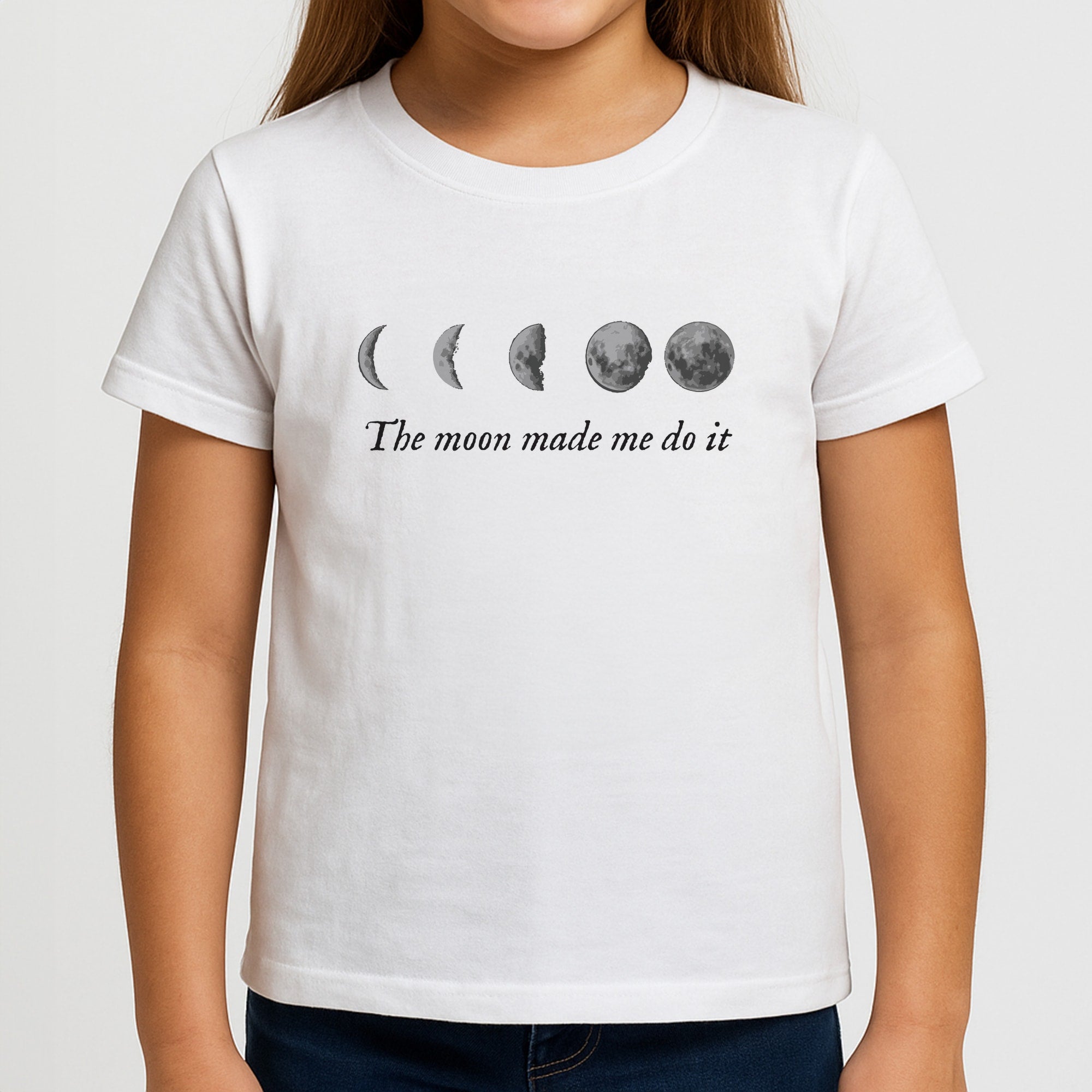 The Moon Made Me Do It Girls T-Shirt
