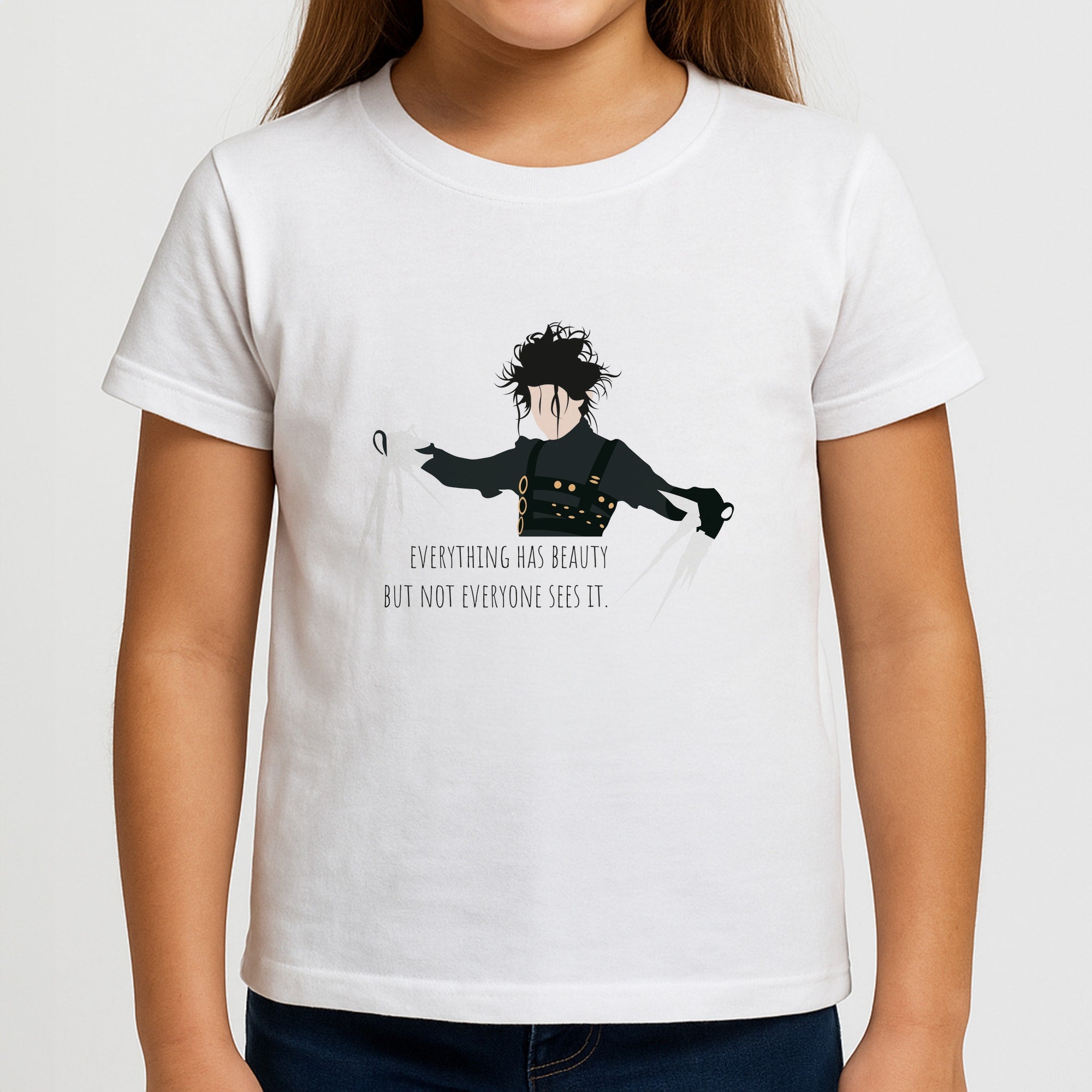 Everything Has Beauty - Scissorhands Girls T-Shirt