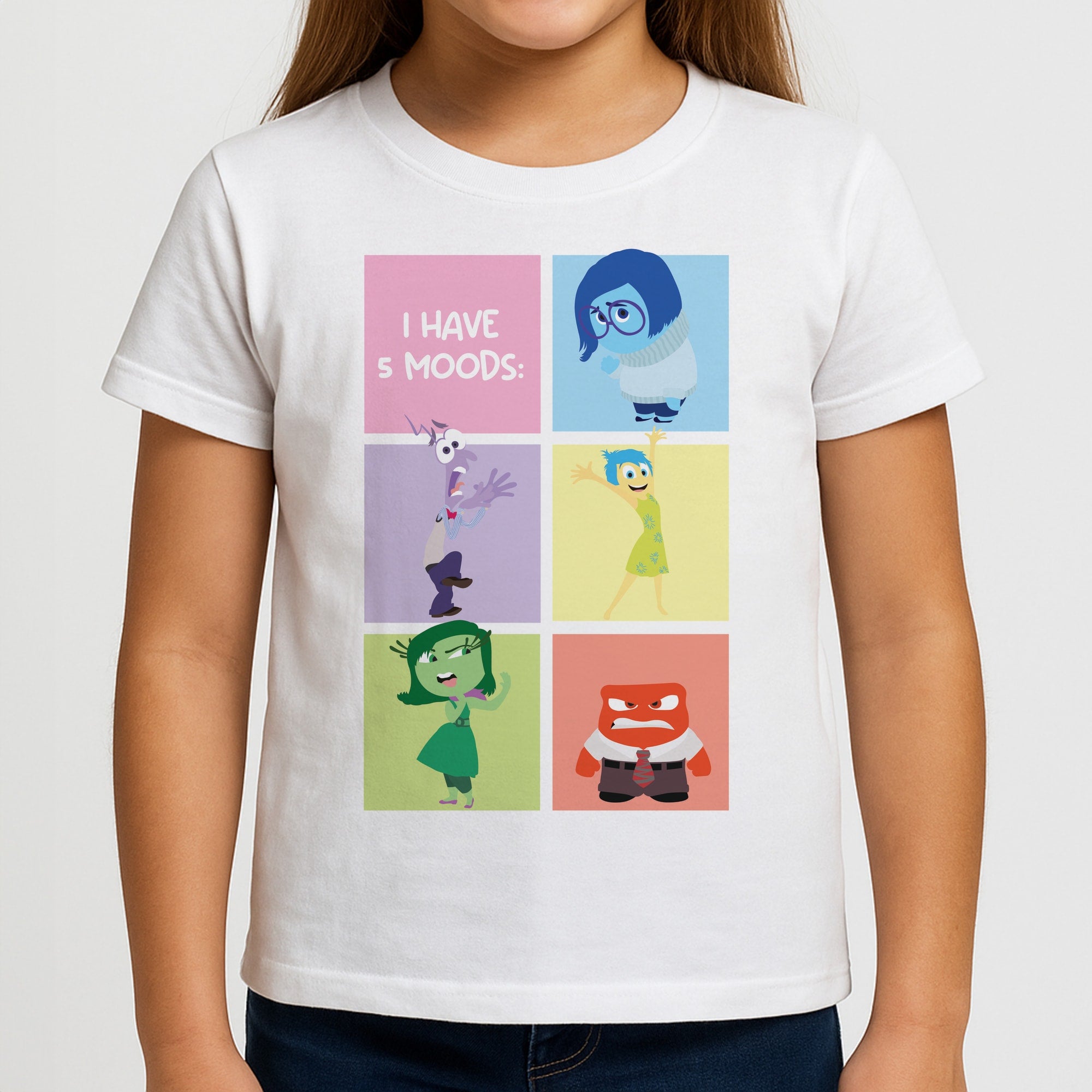 I Have Moods - Inside Out Girls T-Shirt