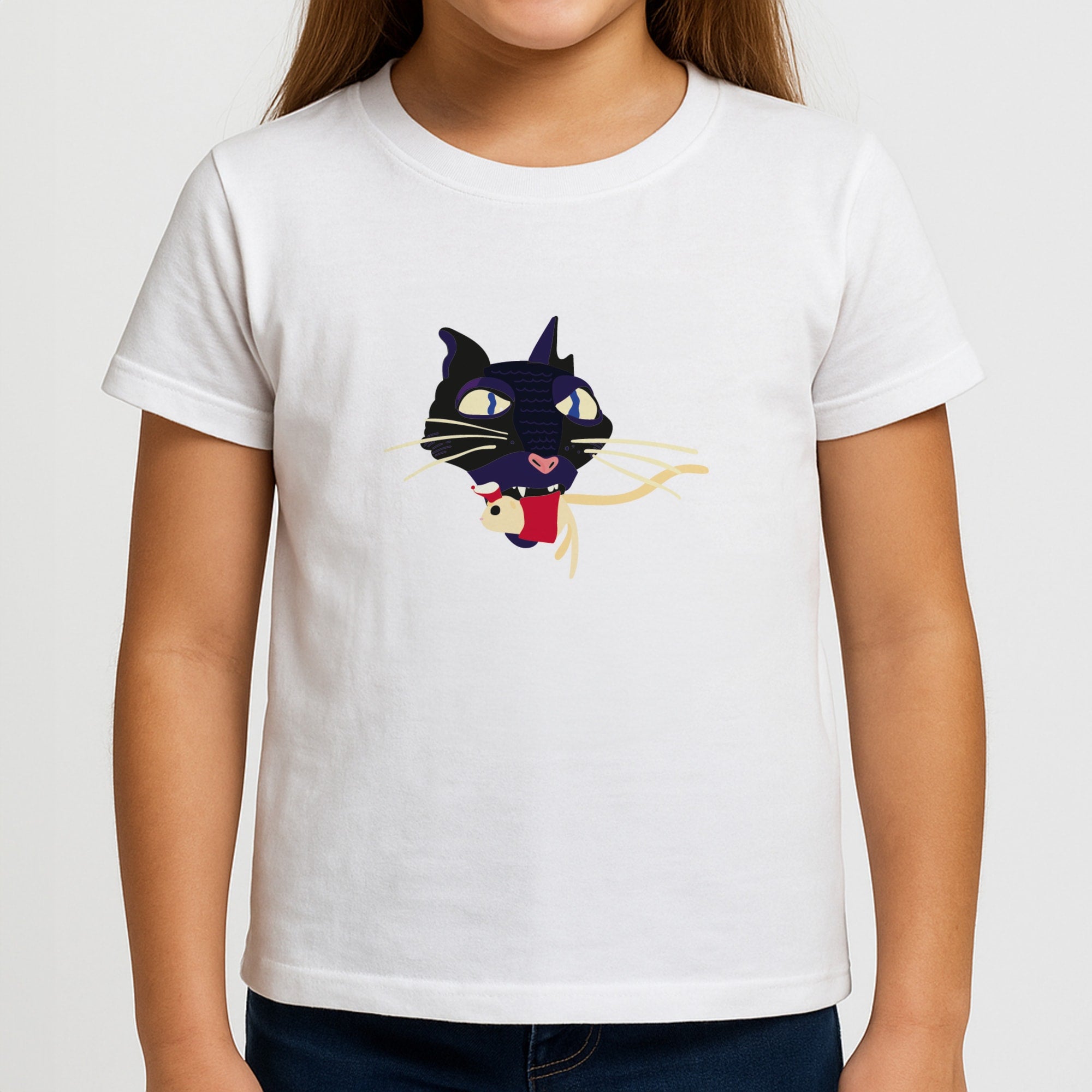 Mouse Eating Girls T-Shirt