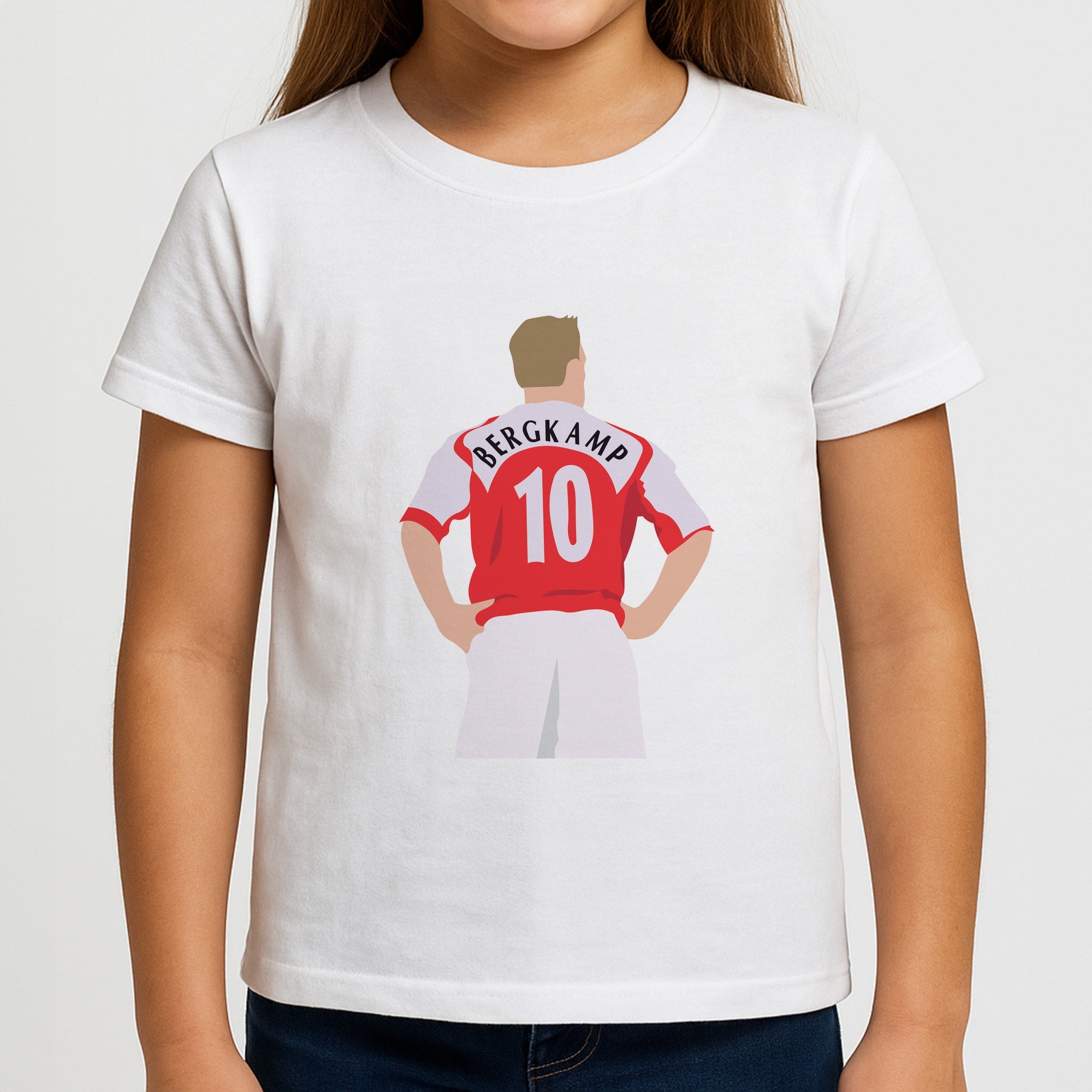 Bergkamp - Football Girls T-Shirt