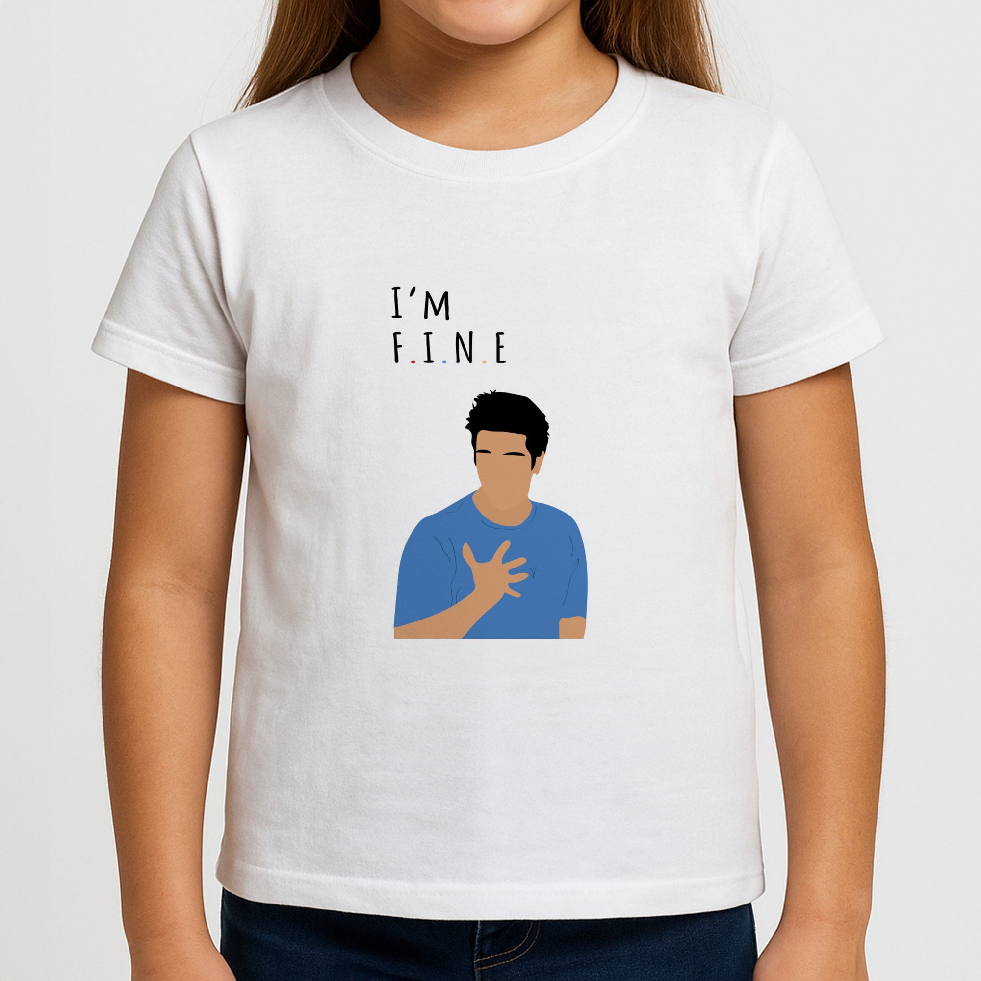 I'm Fine Girls T-Shirt