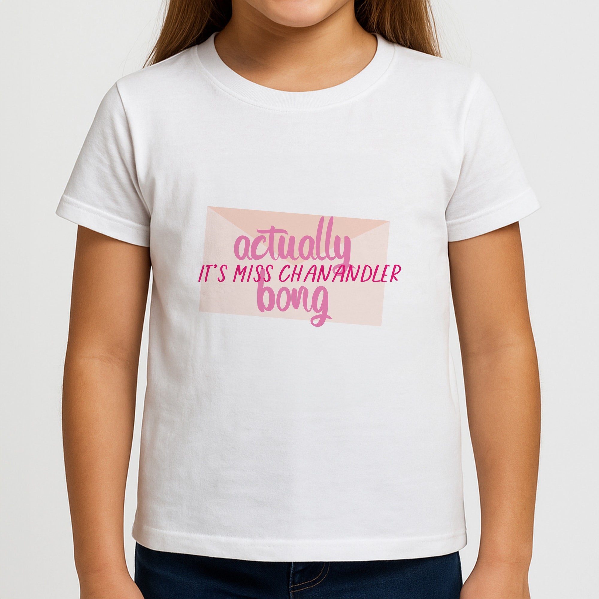 Actually It's Miss Chanandler Bong Kids T-Shirt