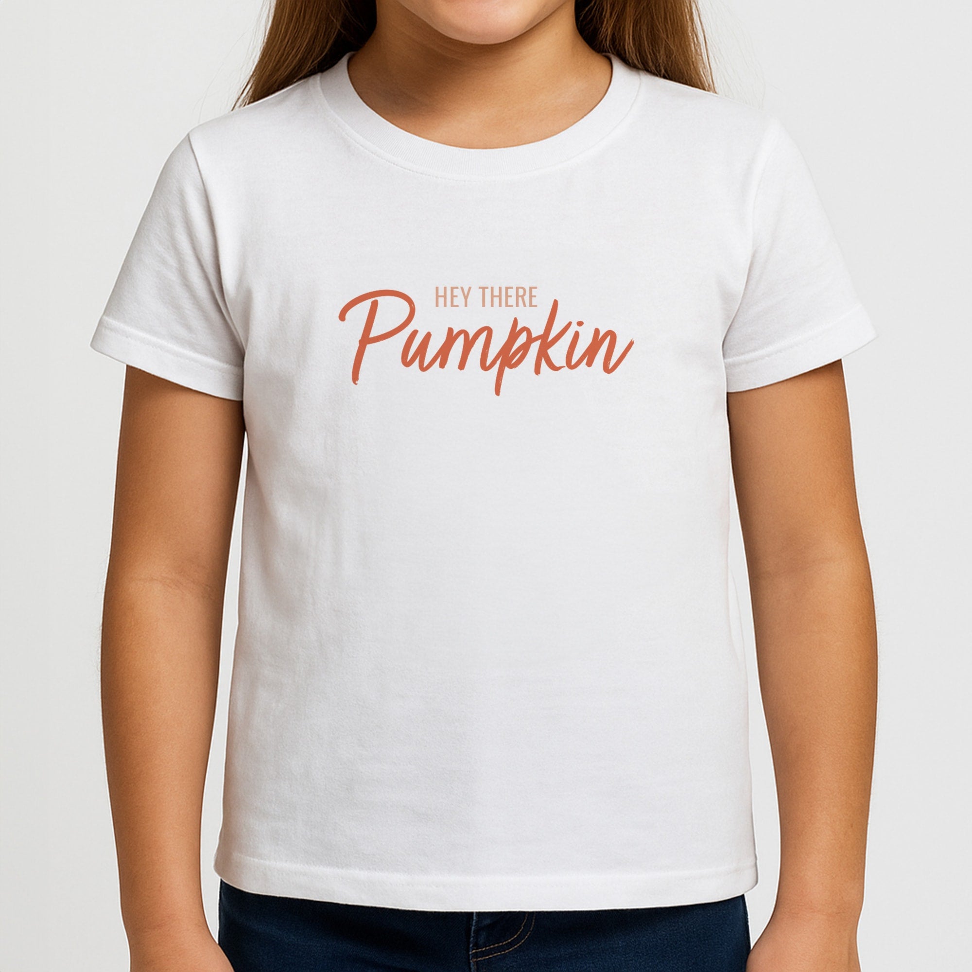 Hey There Pumpkin - Halloween Girls T-Shirt