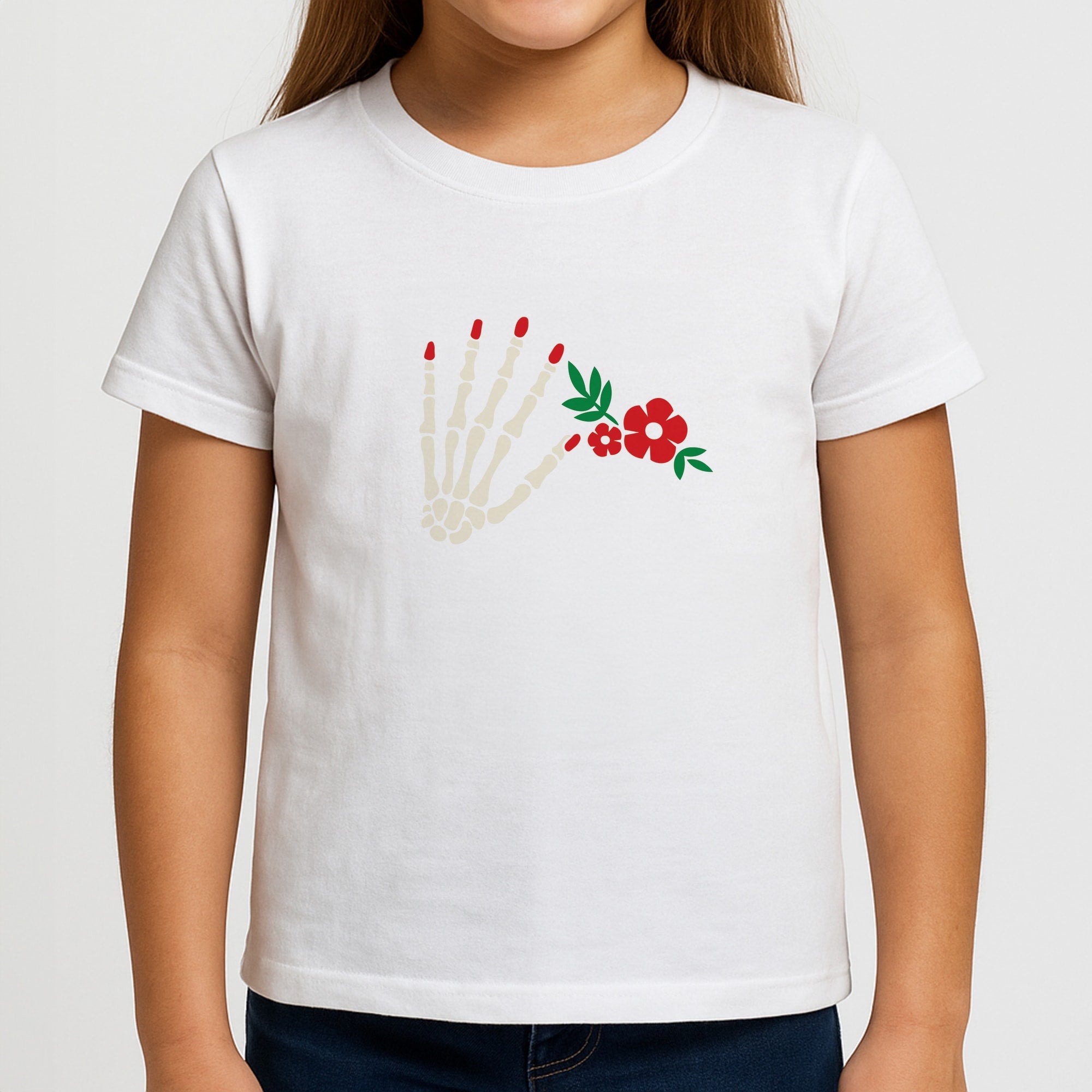 Halloween Pattern 15 Girls T-Shirt