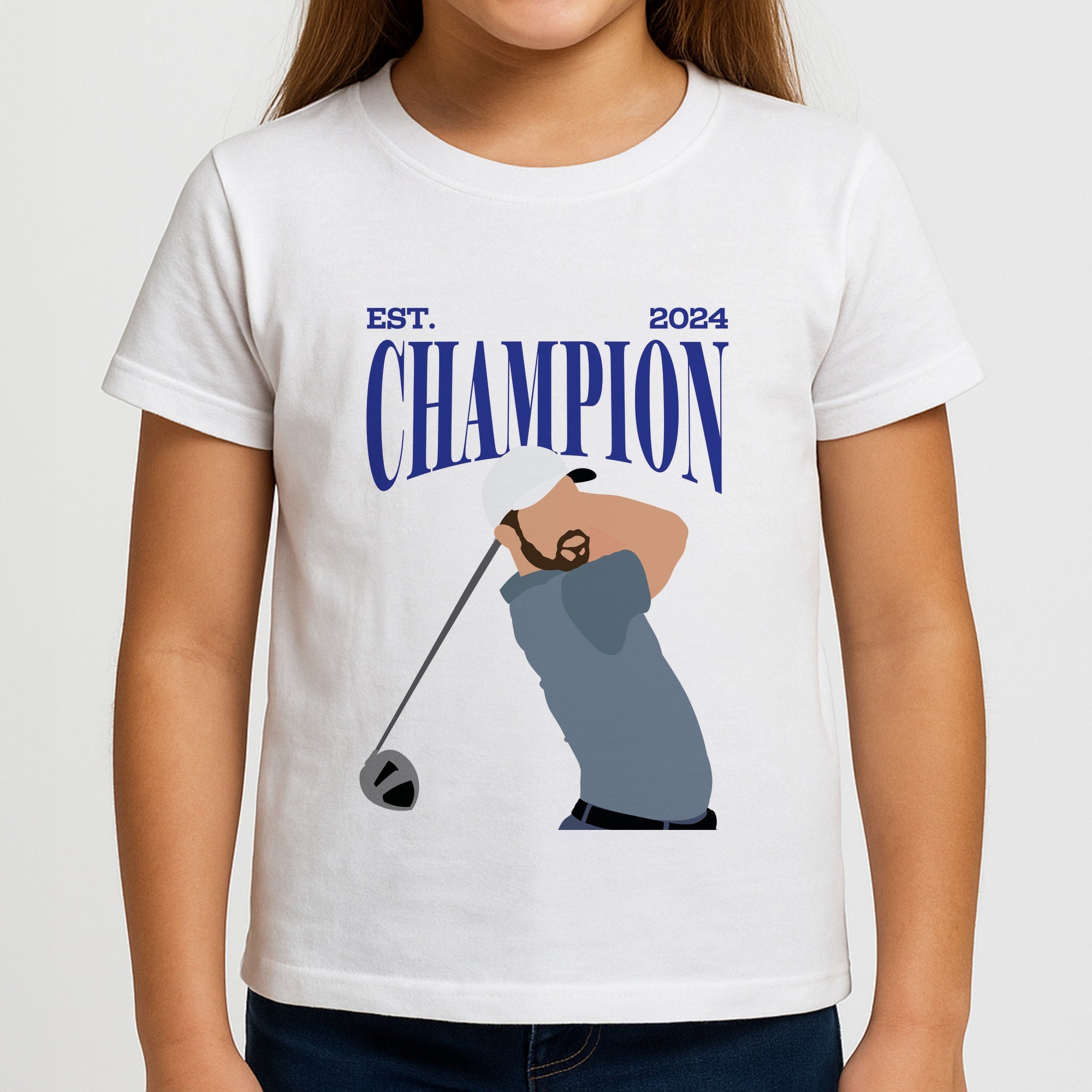 Schauffele Champion 2024 Girls T-Shirt