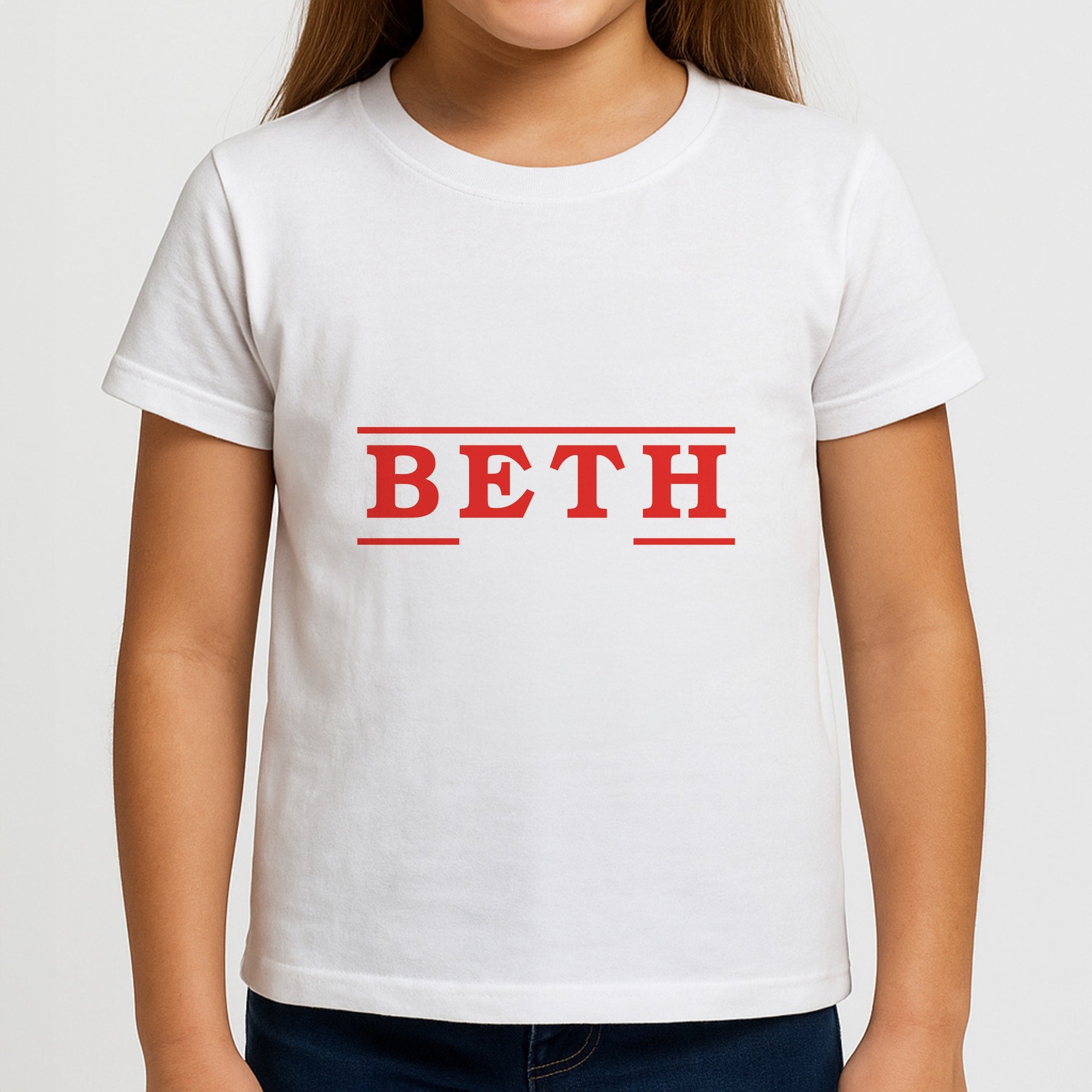 Title - Personalised Stranger Kids T-Shirt