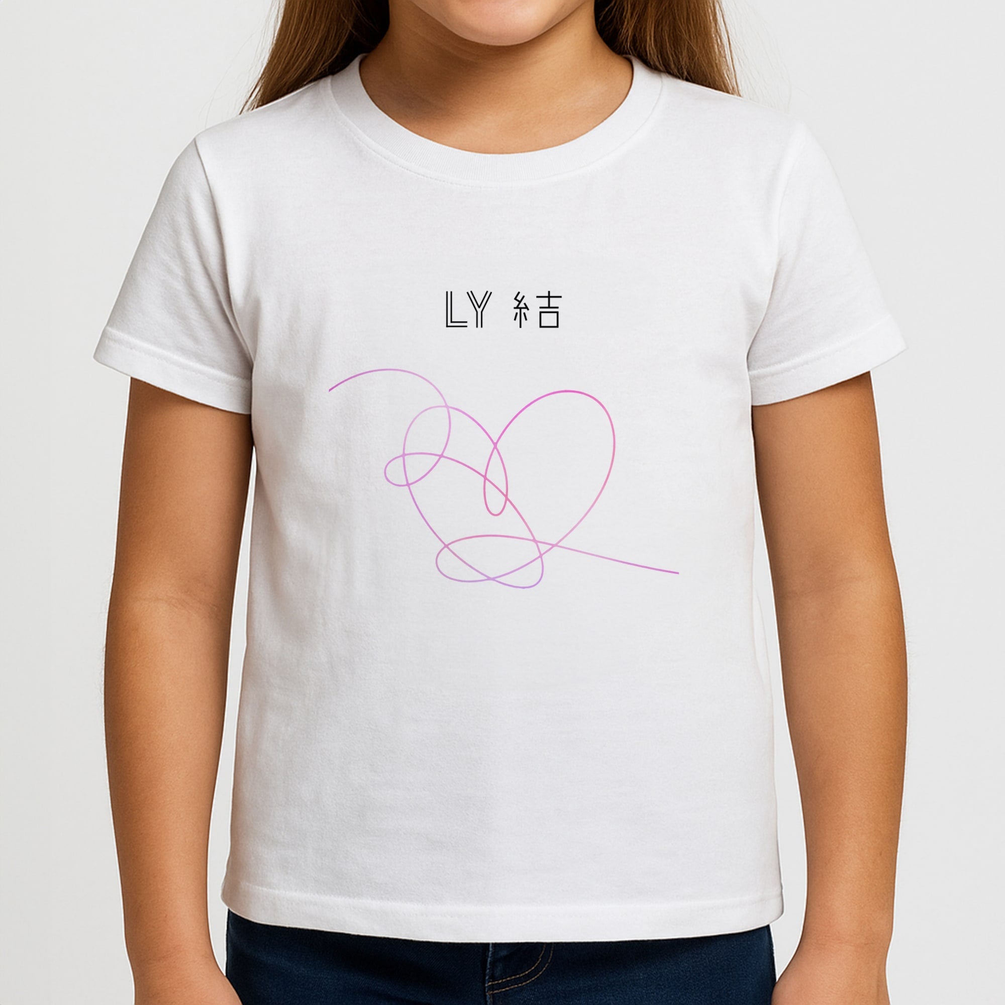 LY Heart - K Pop Girls T-Shirt