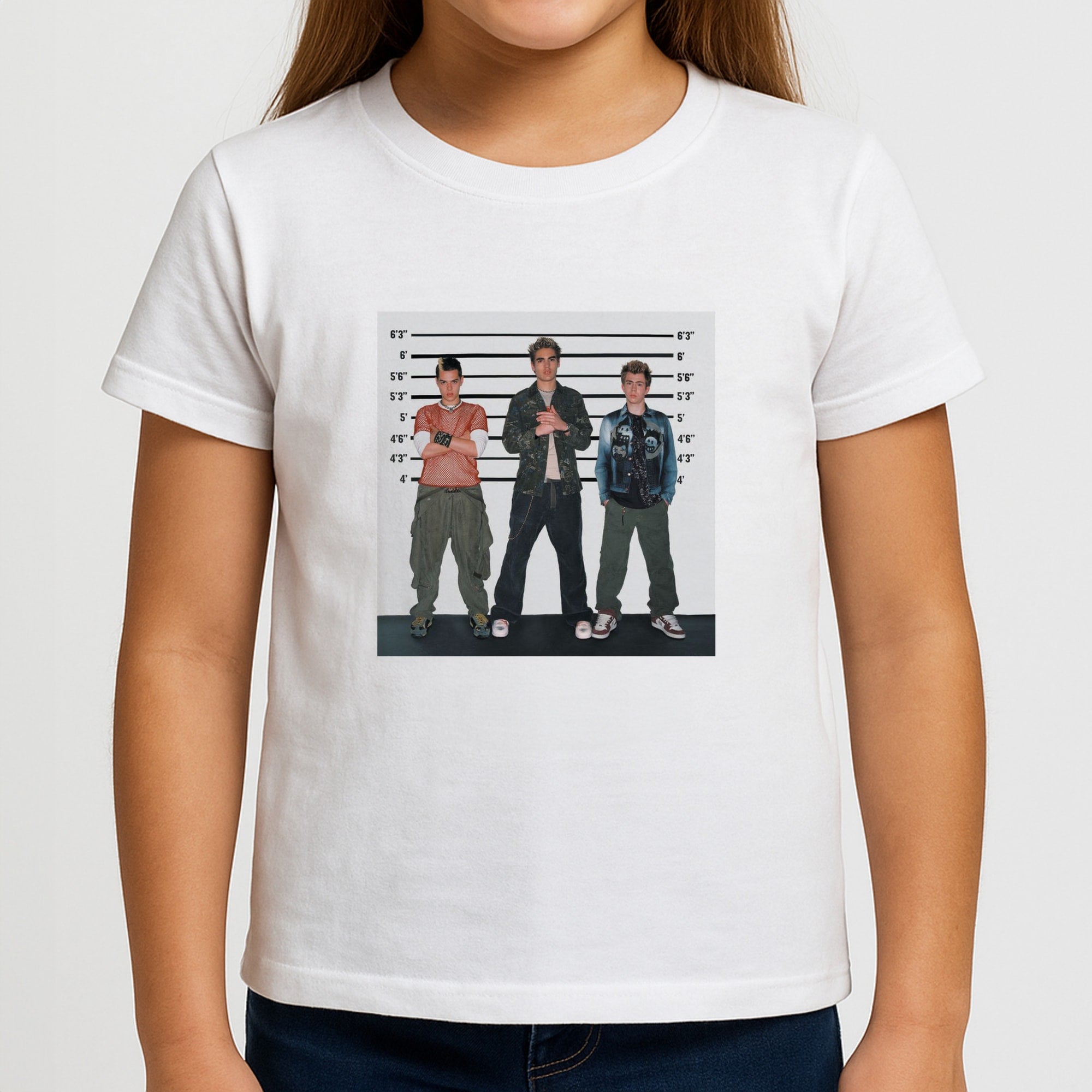 Height Chart - Bust Band Girls T-Shirt