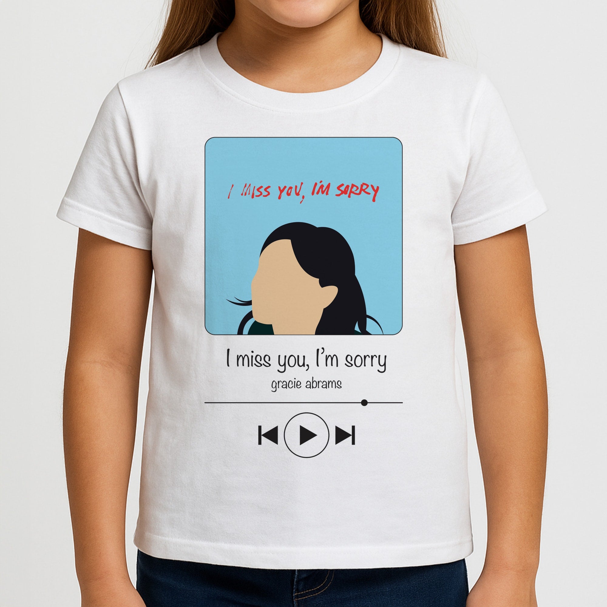 I Miss You - Abrams Girls T-Shirt