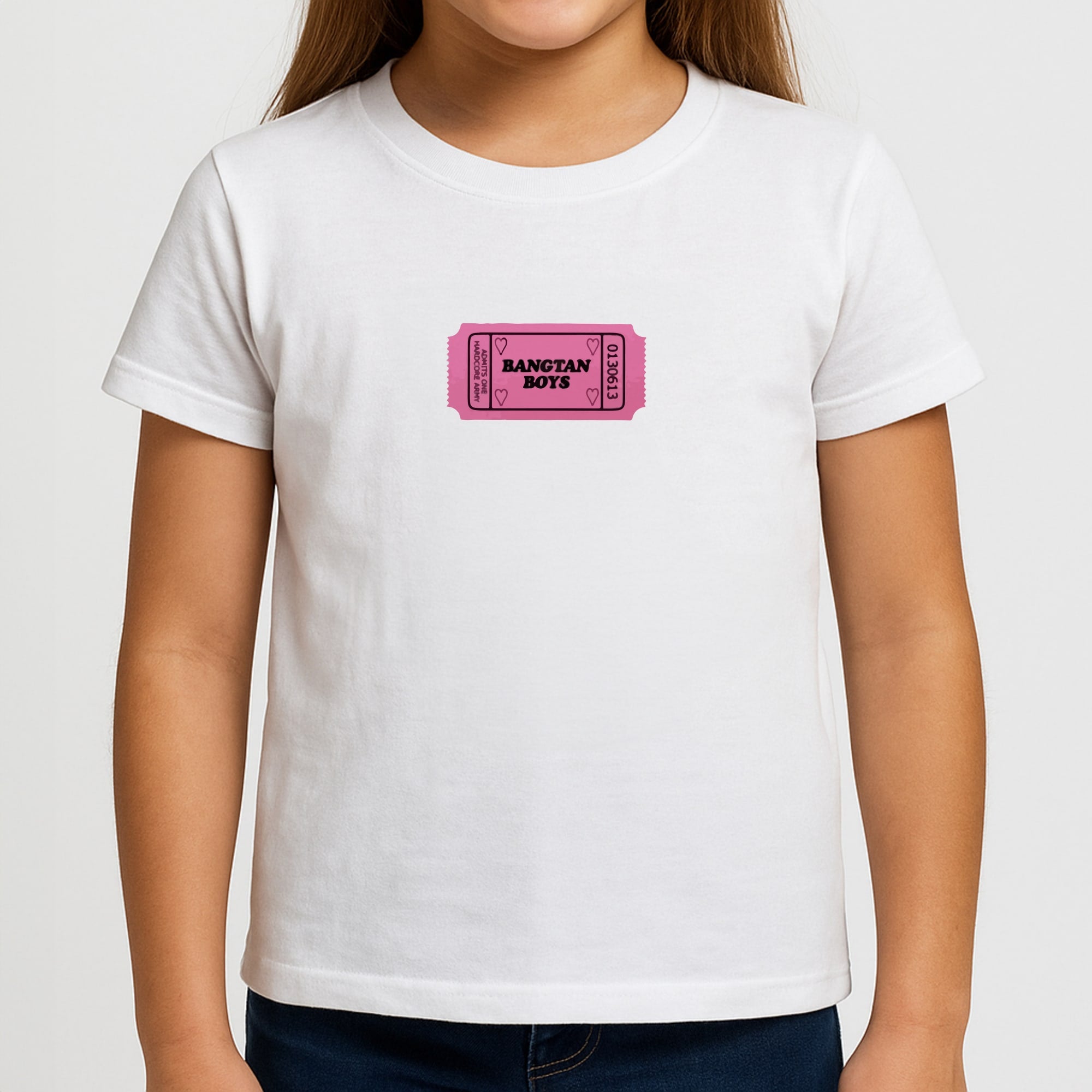 Bangtan Boys Ticket - K Pop Girls T-Shirt