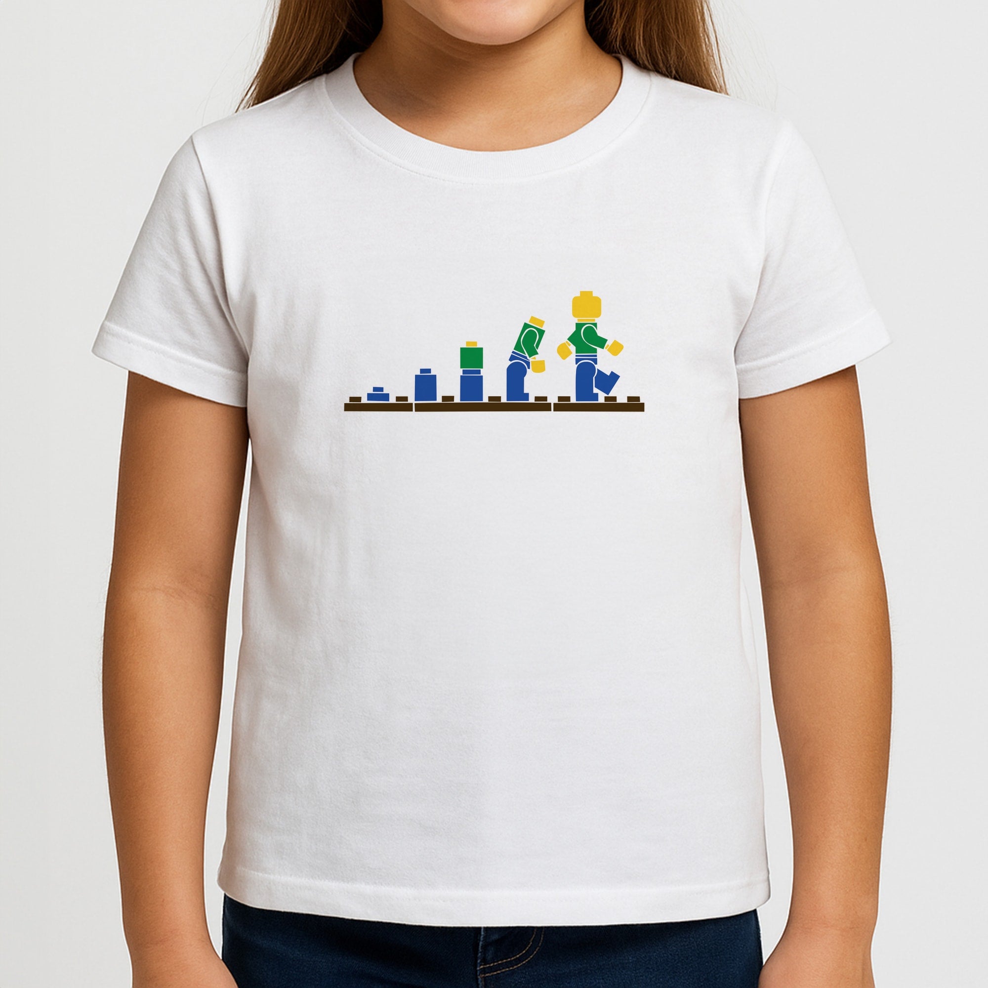 Building - Bricks Girls T-Shirt