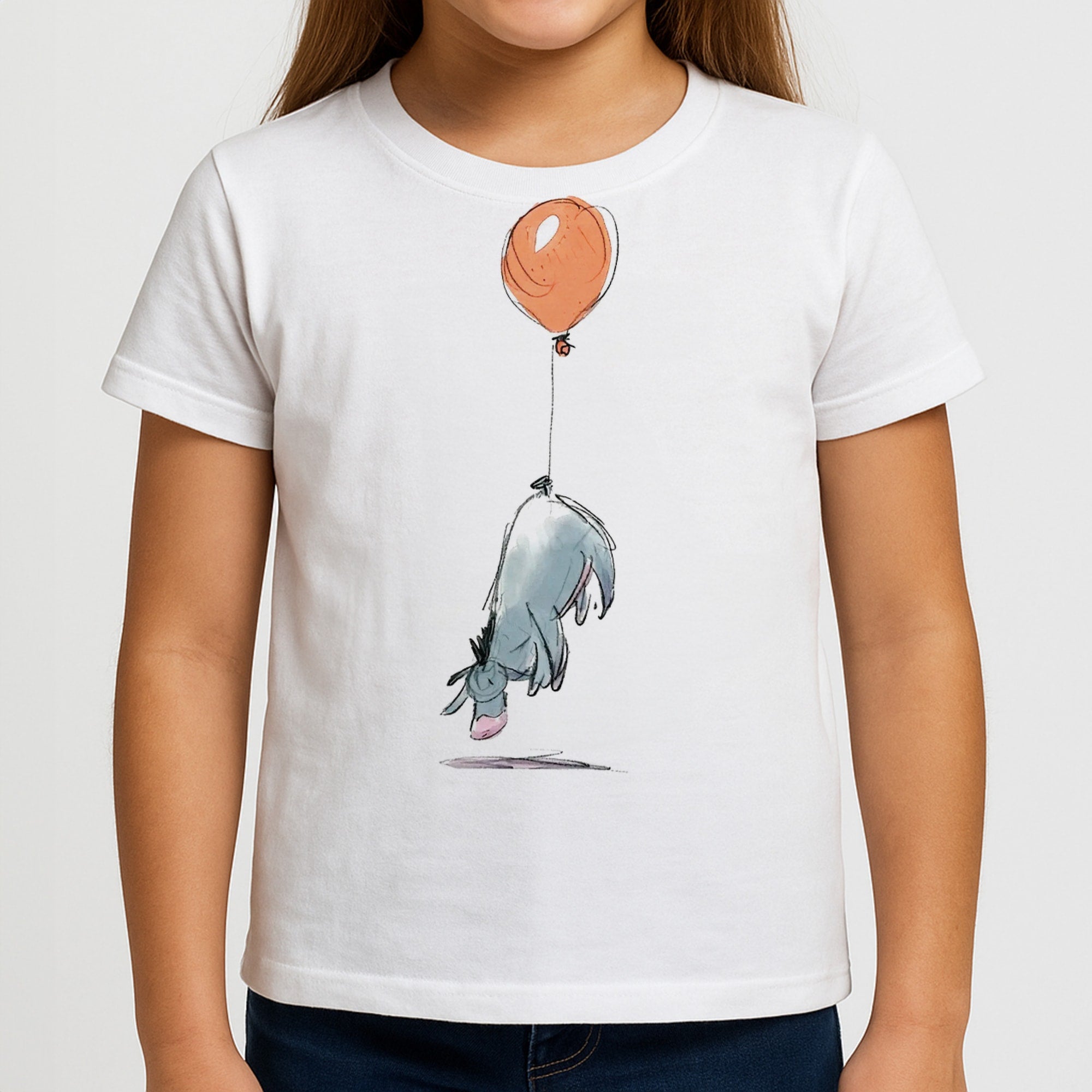 Donkey And His Balloon Kids T-Shirt