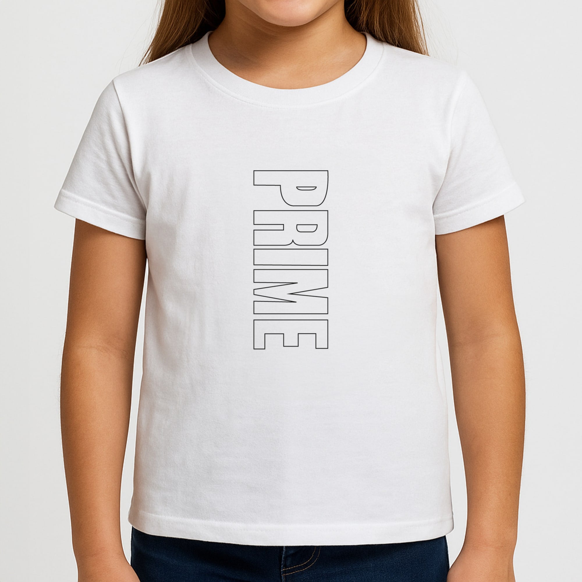Prime - Orange Girls T-Shirt
