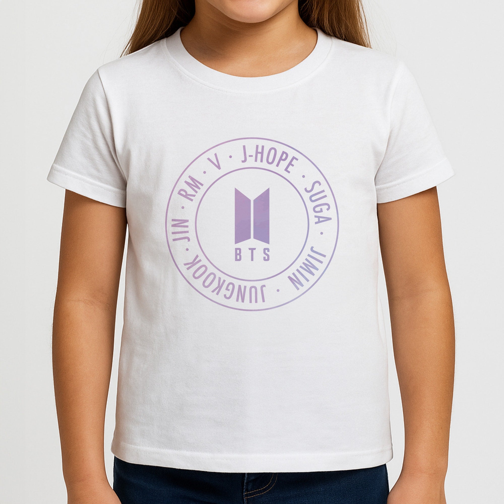 Galaxy Logo - BTS Kids T-Shirt