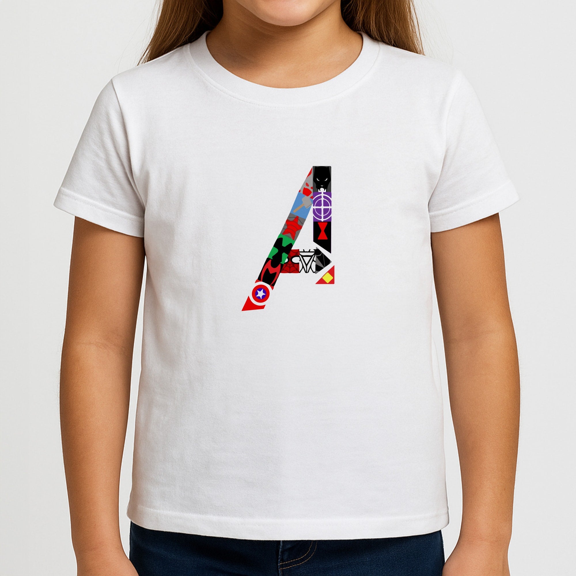 Avengers Logo - Marvel Girls T-Shirt