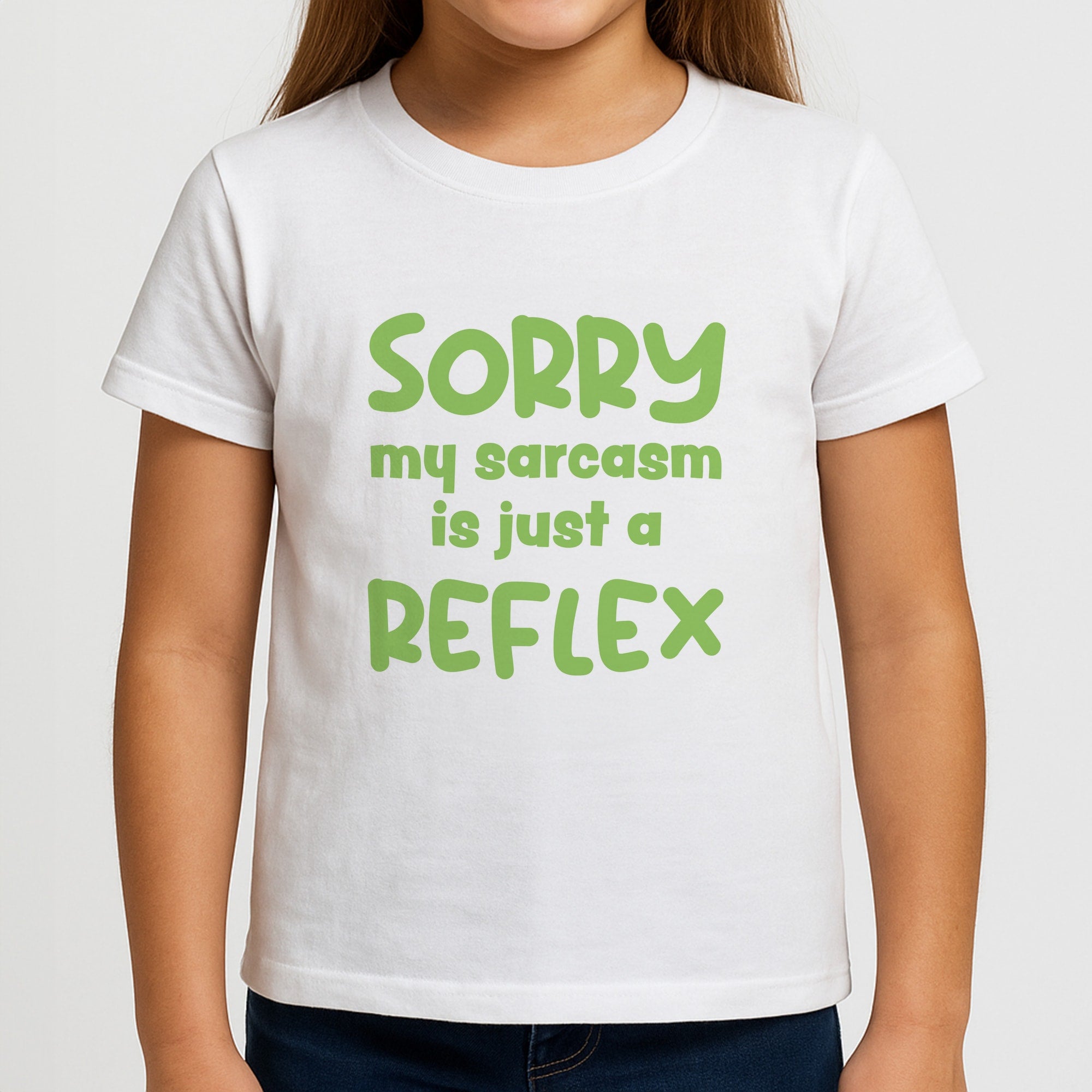 Sorry My Sarcasm Girls T-Shirt