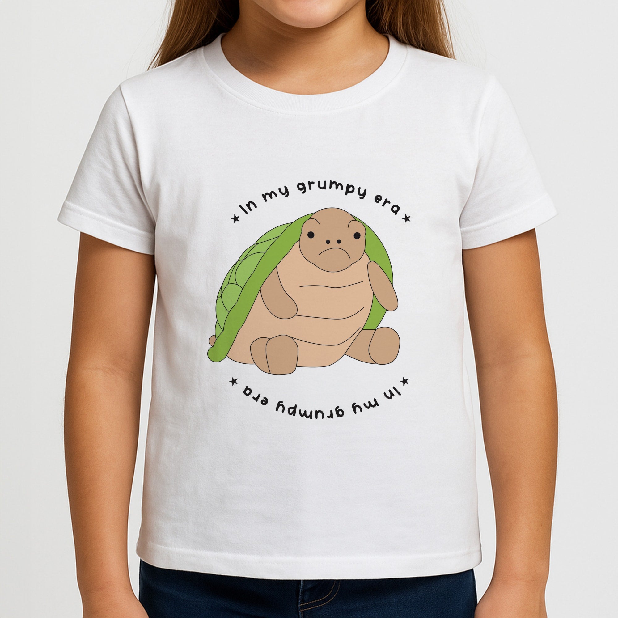 Grumpy Era Turtle Girls T-Shirt