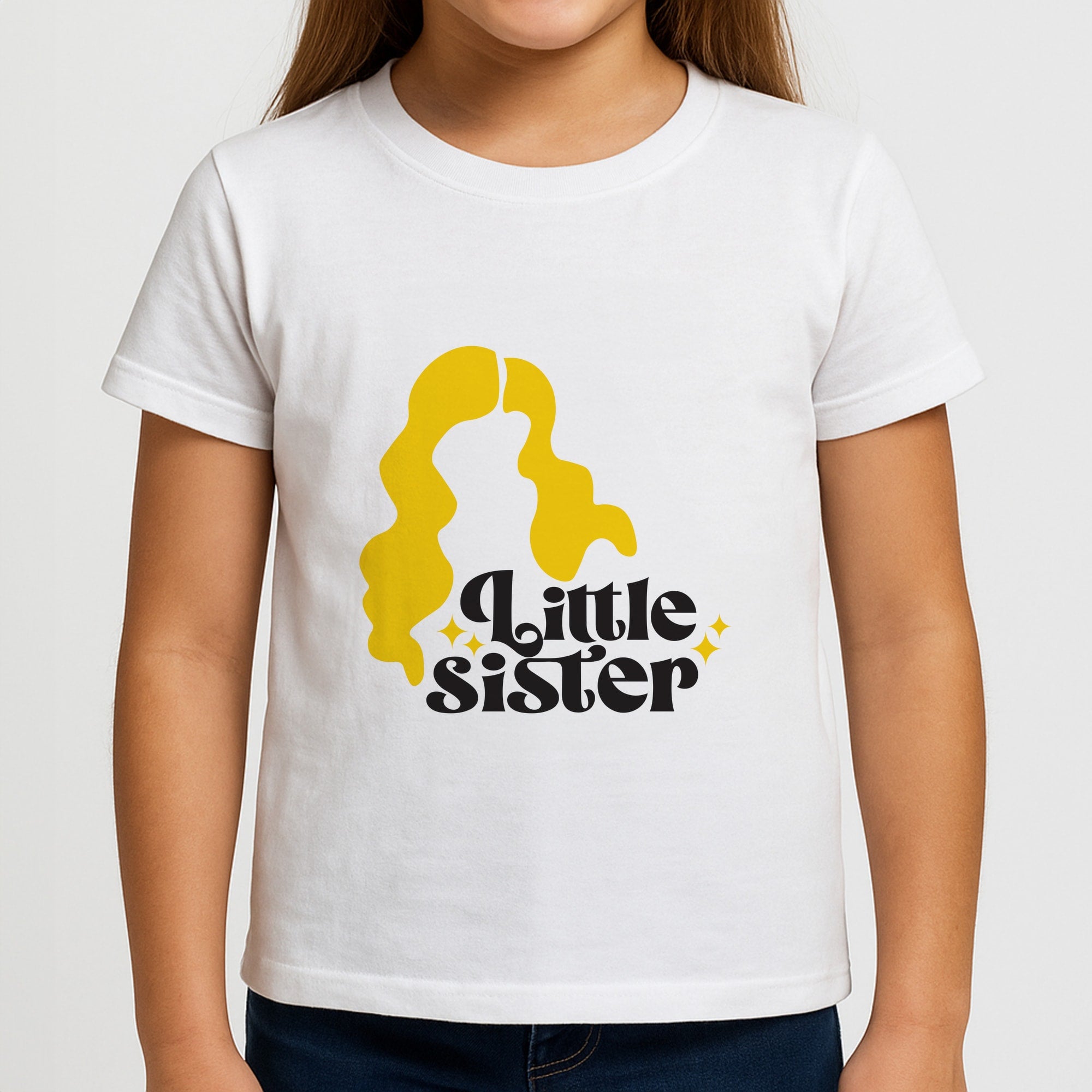 Little Sister - Hocus Halloween Girls T-Shirt
