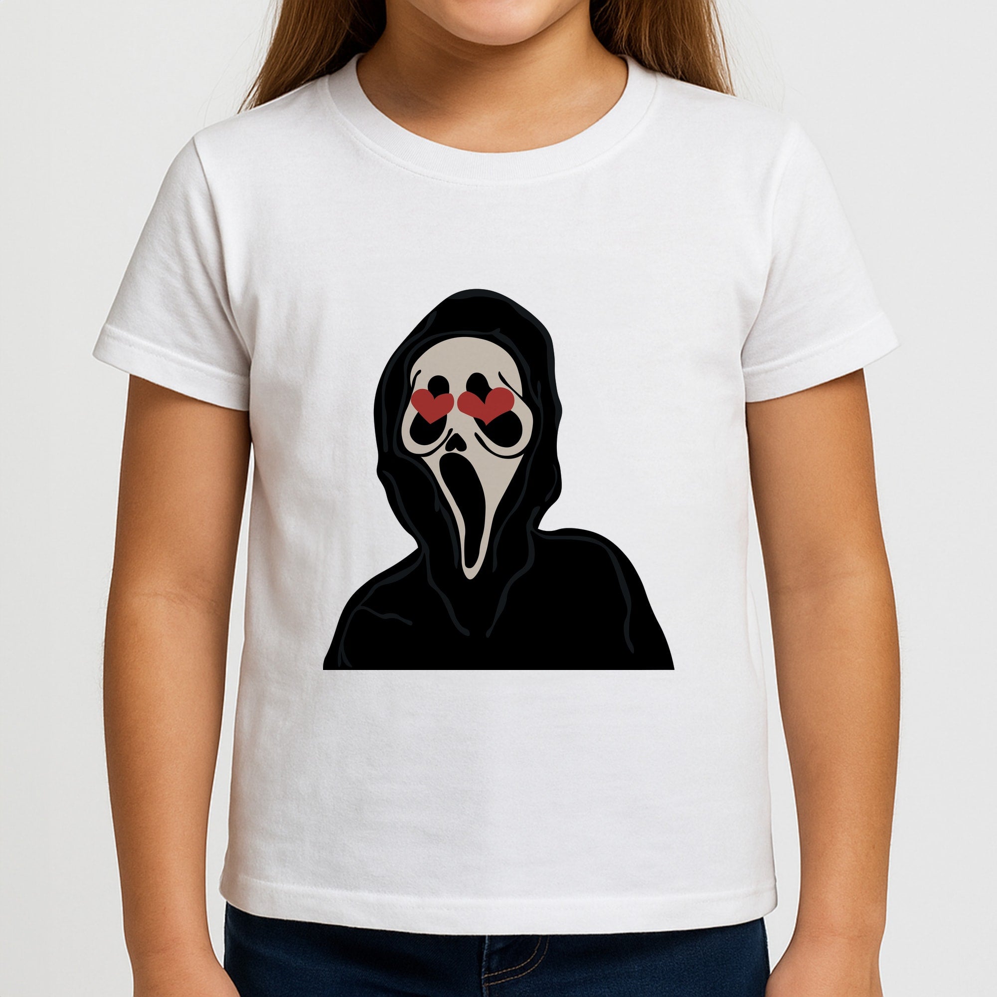 Love Eyes - Halloween Girls T-Shirt