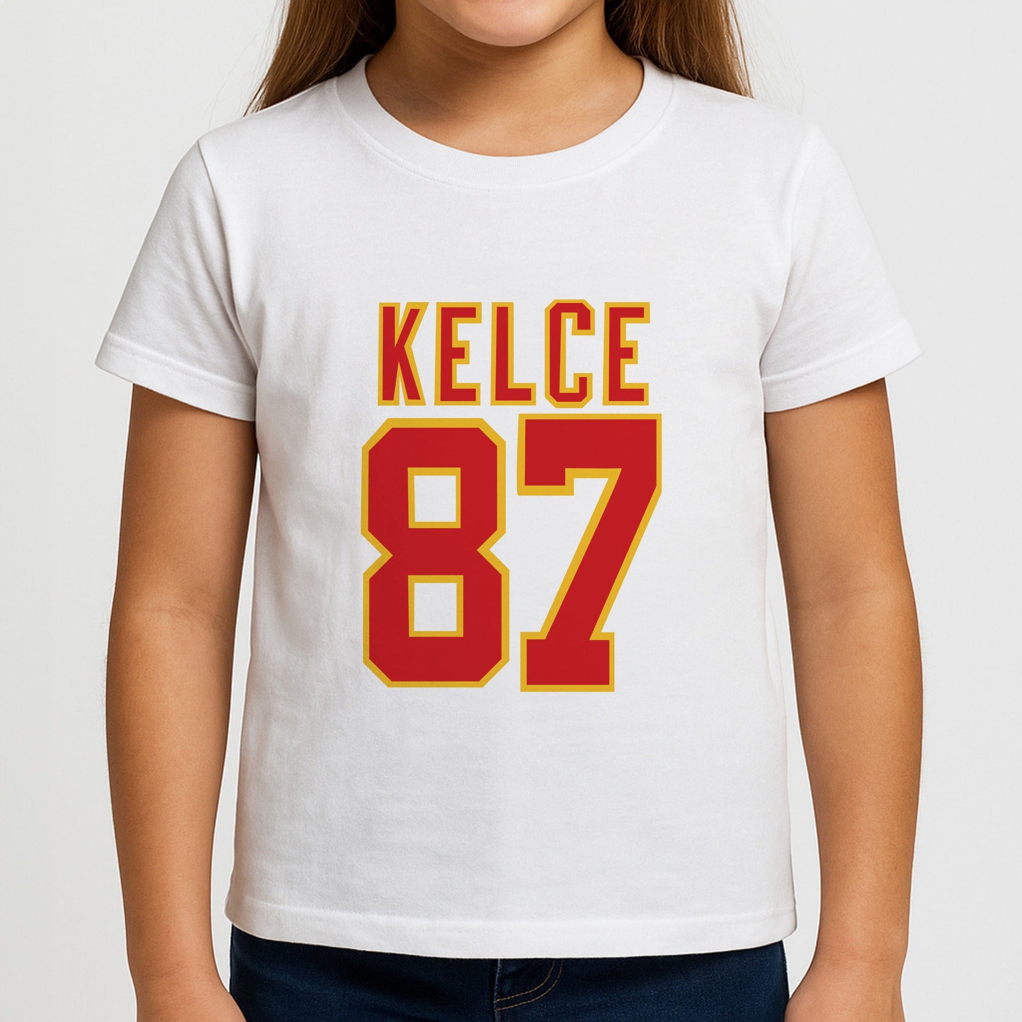 Kelce 87 - Travis Girls T-Shirt