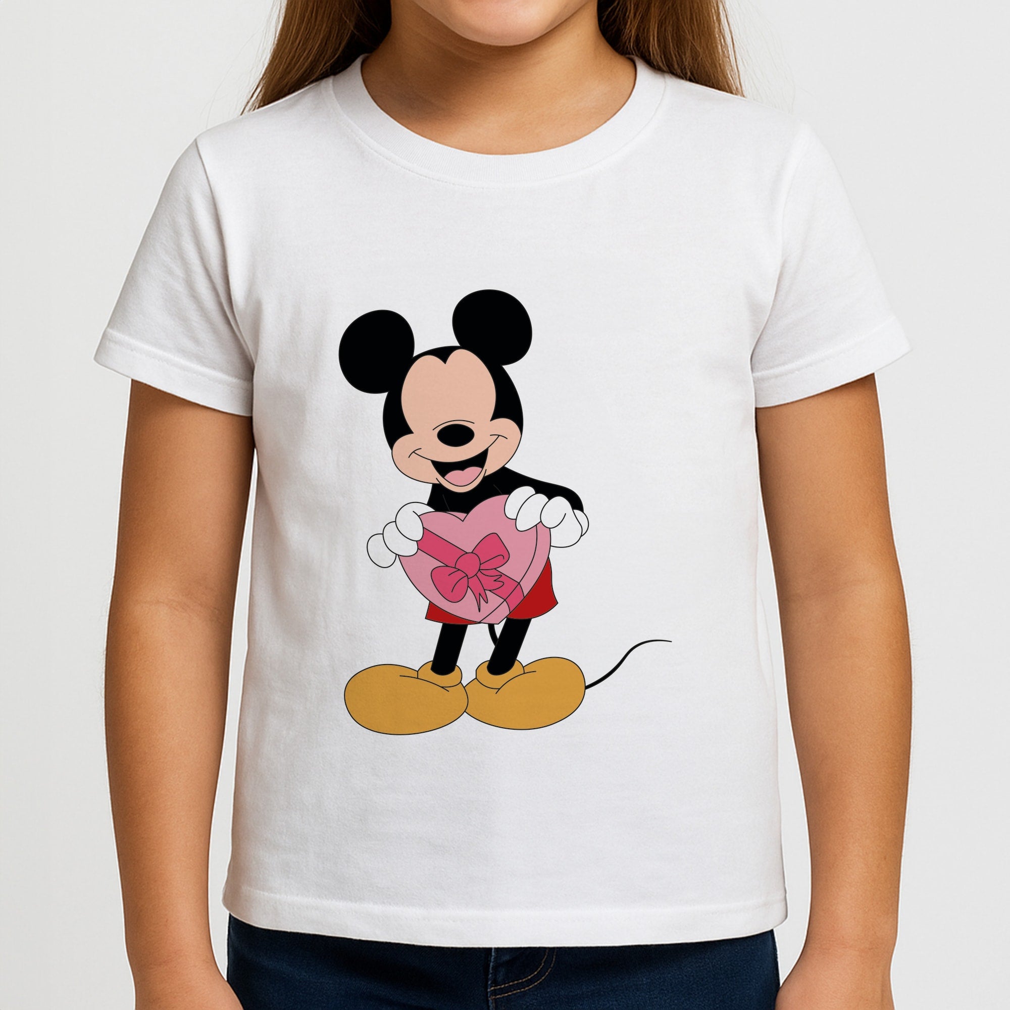 Mickey's Gift Valentine's Girls T-Shirt