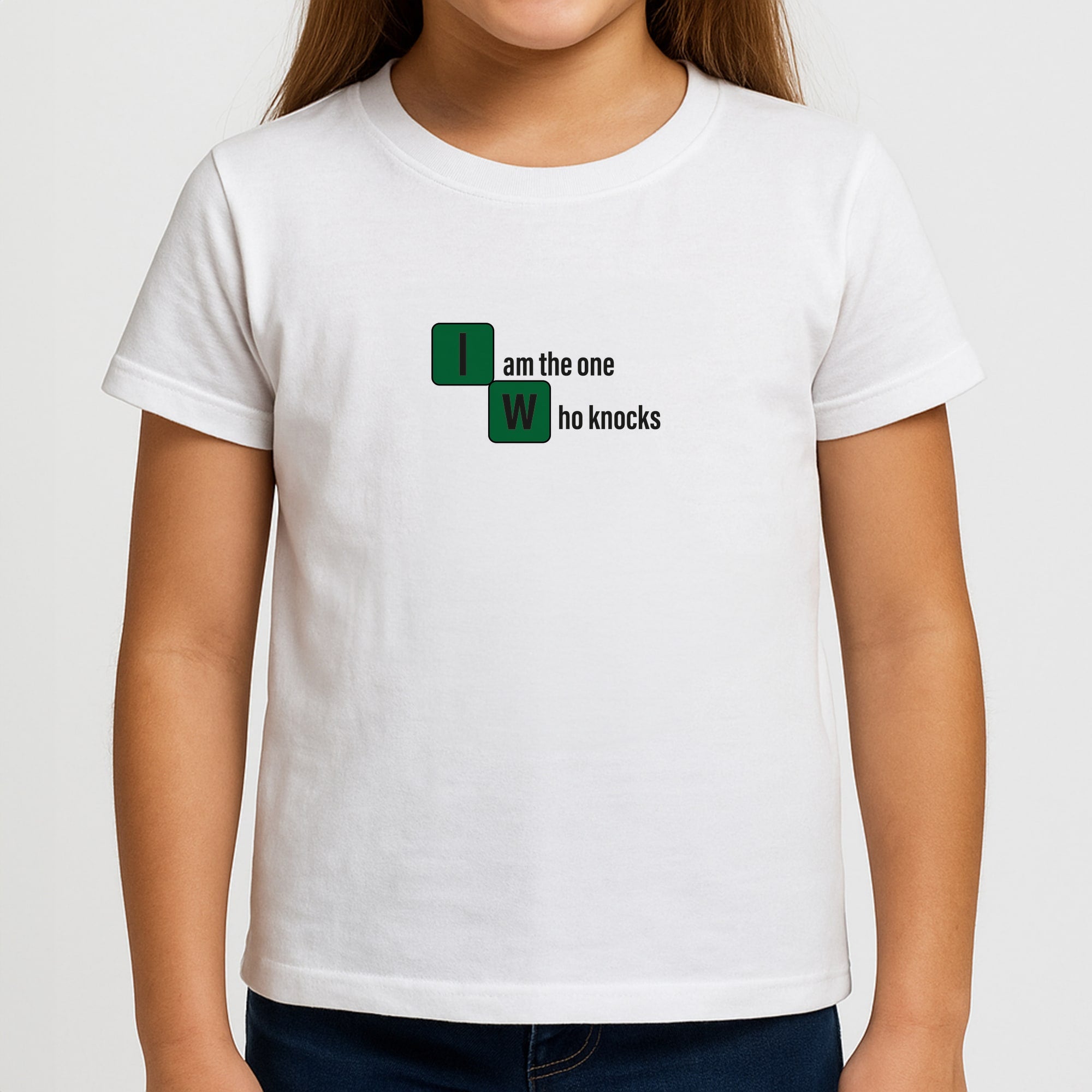 I Am The One Who Knocks Girls T-Shirt