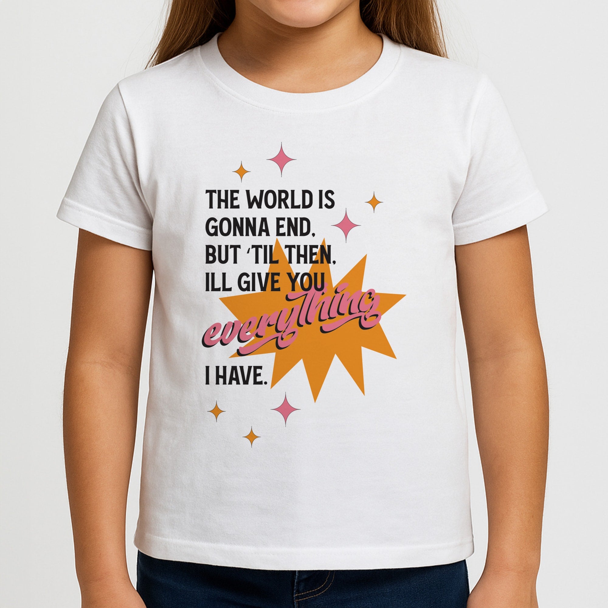 The World Is Gonna End - Fender Girls T-Shirt