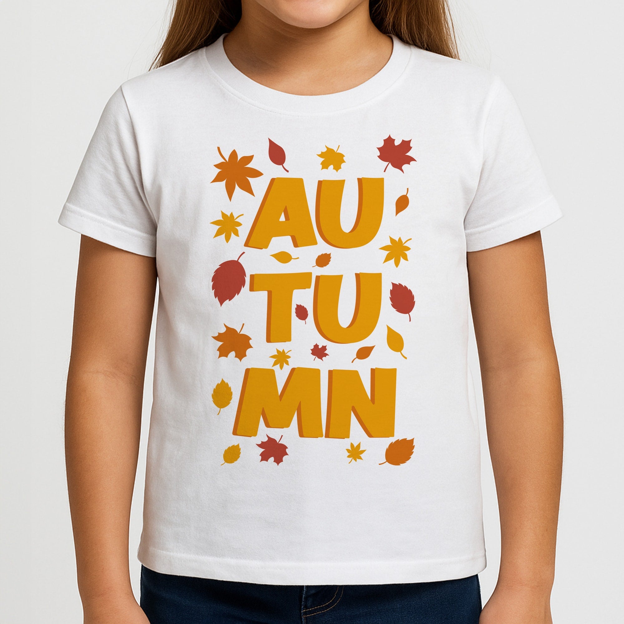 Leaves - Autumn Girls T-Shirt