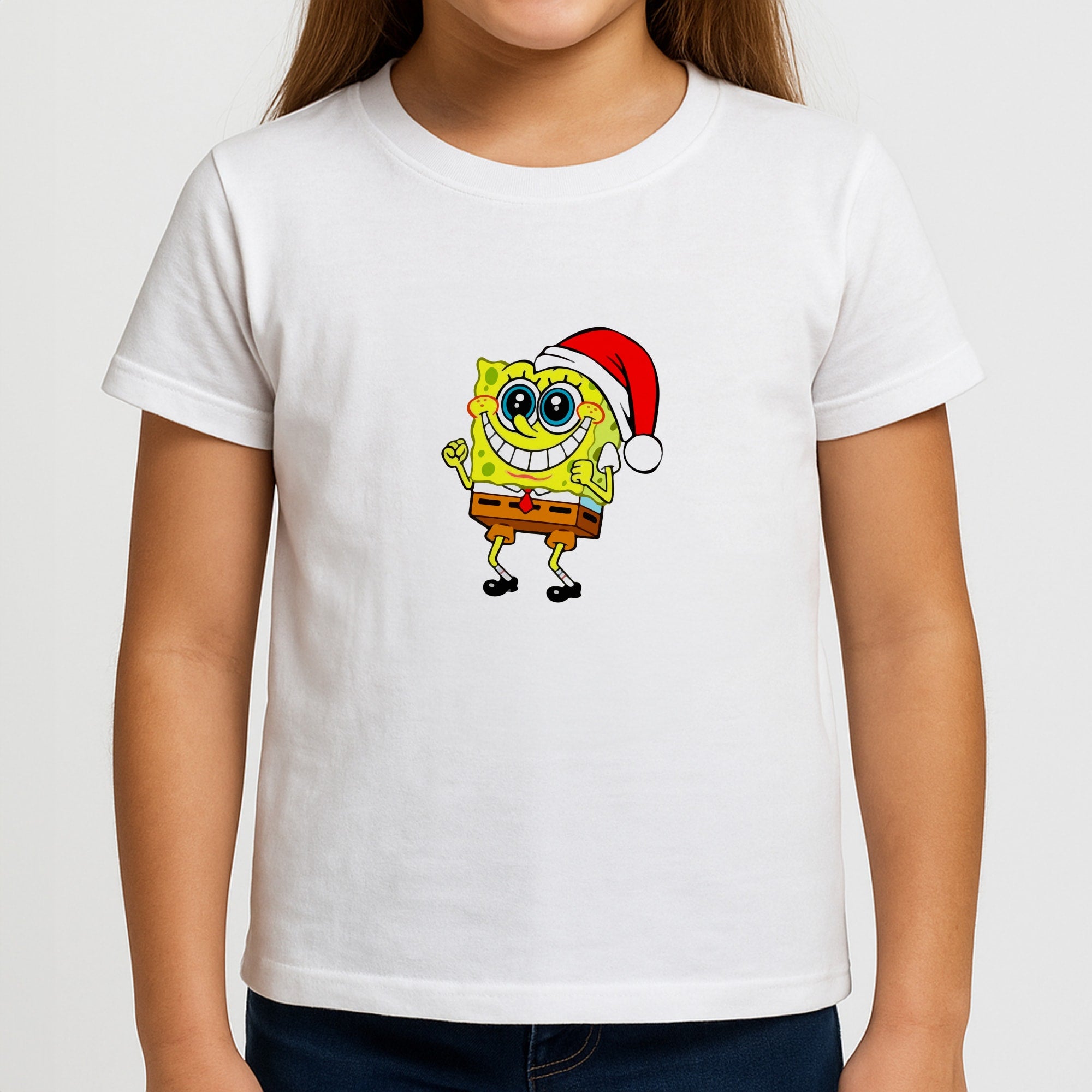 Sponge - Christmas Girls T-Shirt