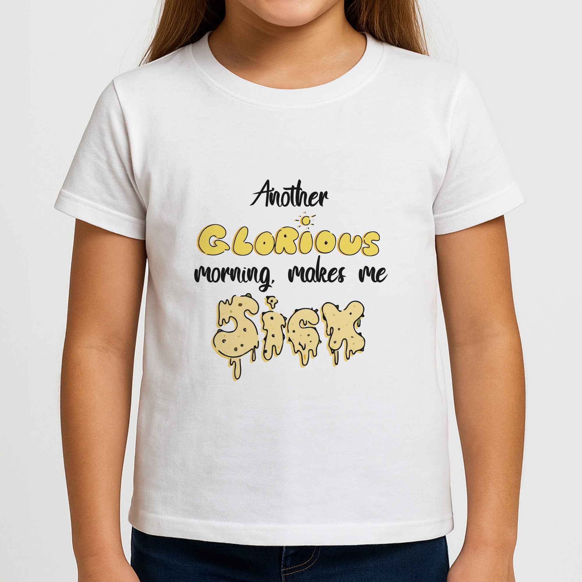 Another Glorious Morning Makes Me Sick - Hocus Halloween Girls T-Shirt