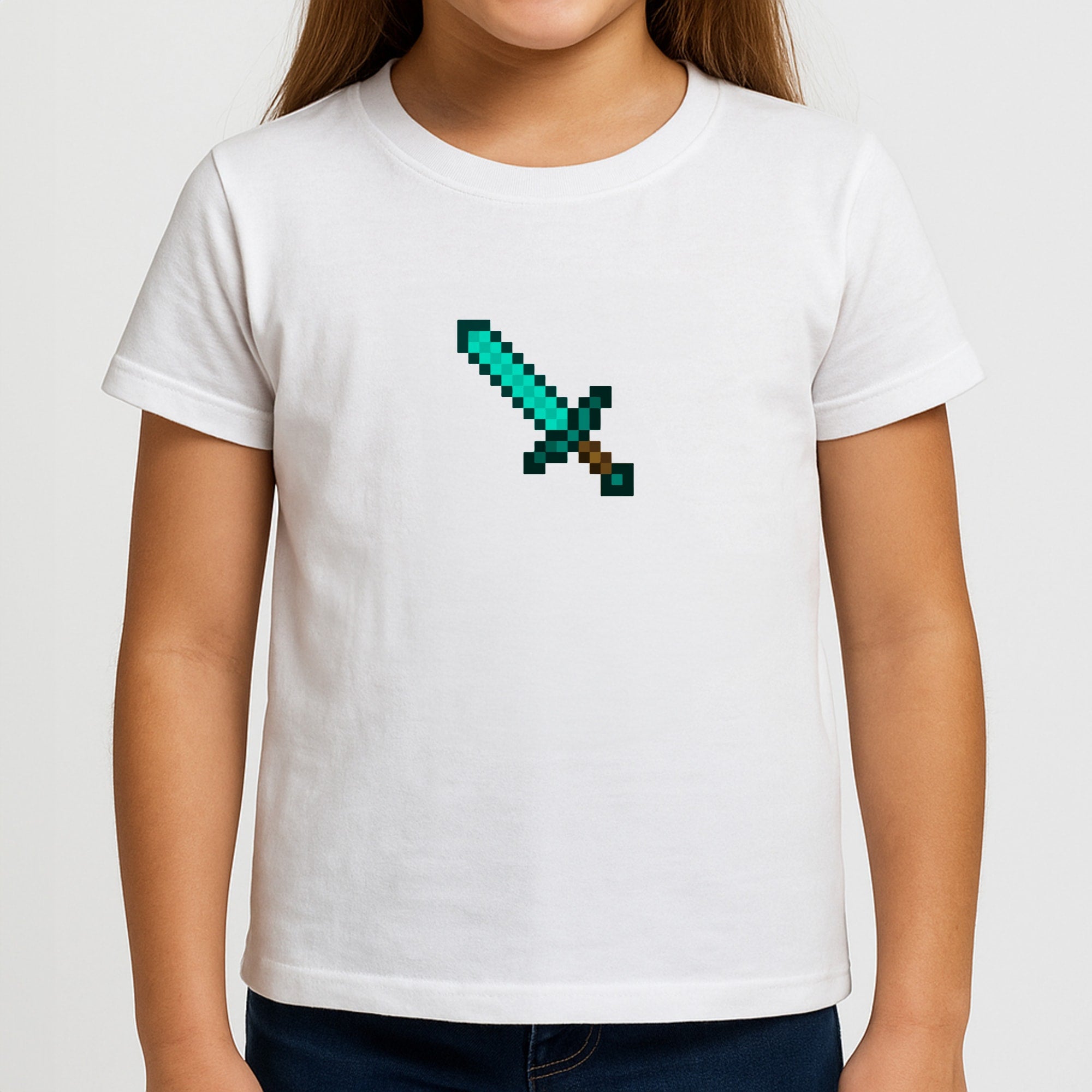 Diamond Sword - Mining Girls T-Shirt