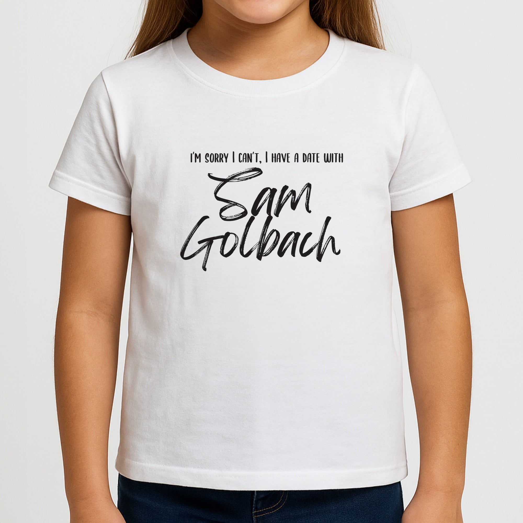 Date With Sam - S & C Girls T-Shirt