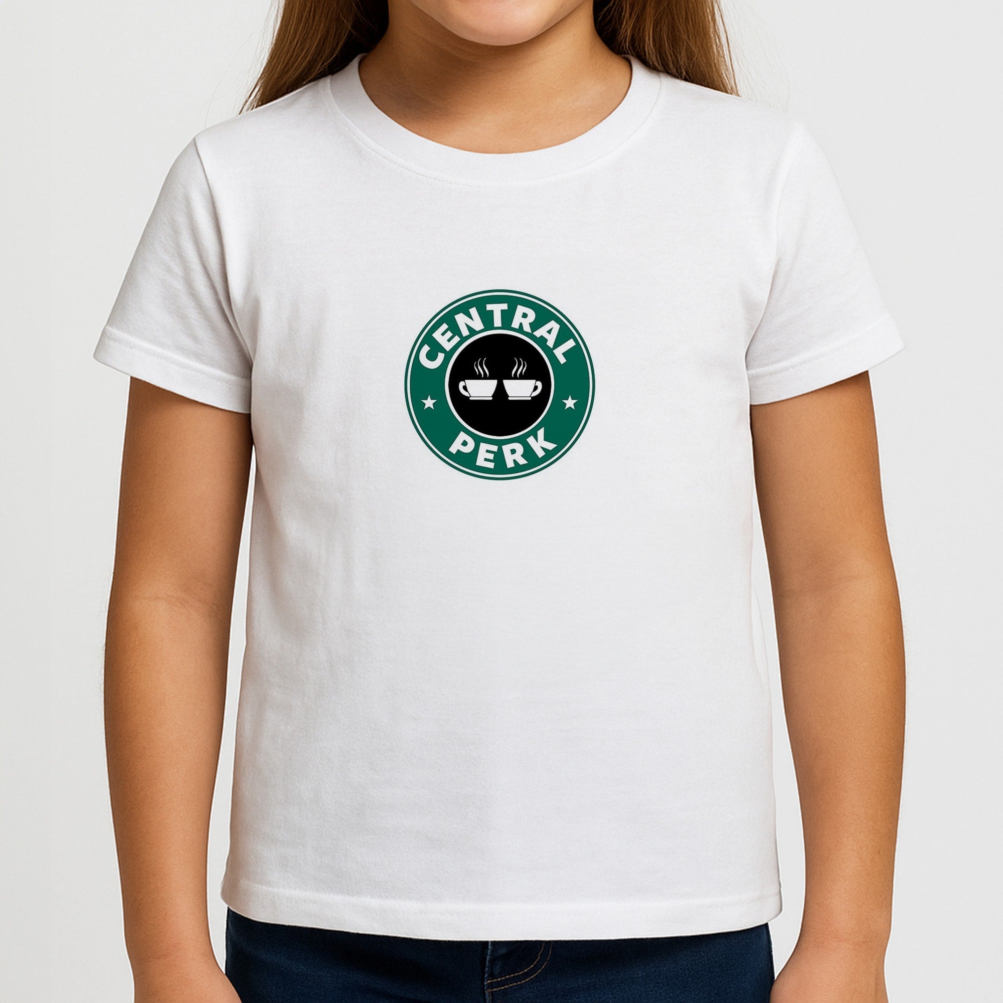 Central Perk - Coffee Logo Girls T-Shirt
