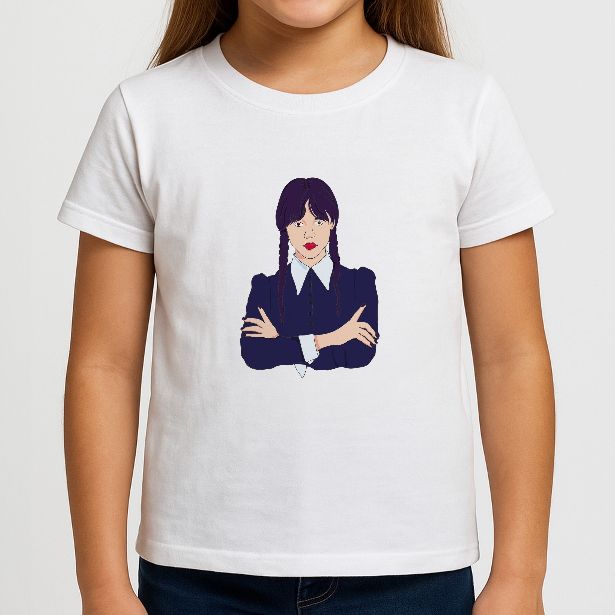 Wednesday Addams Wednesday Girls T-Shirt
