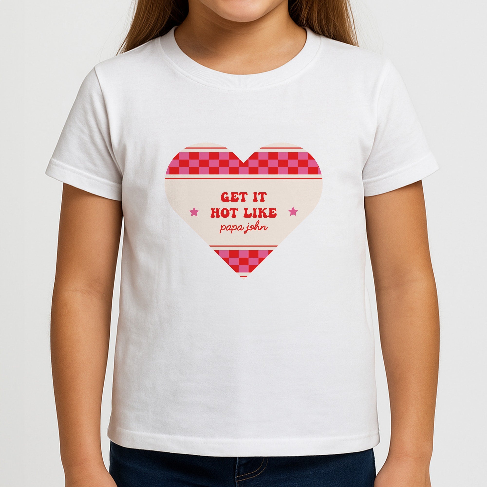 Get It Hot Like Papa John - Chappell Girls T-Shirt